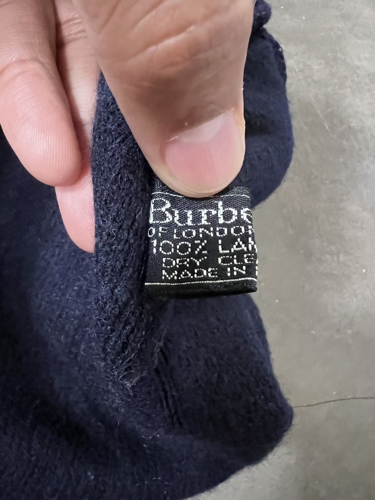 Burberry Burberrys 90s Beanie Hat Wool Size ONE SIZE - 4 Thumbnail