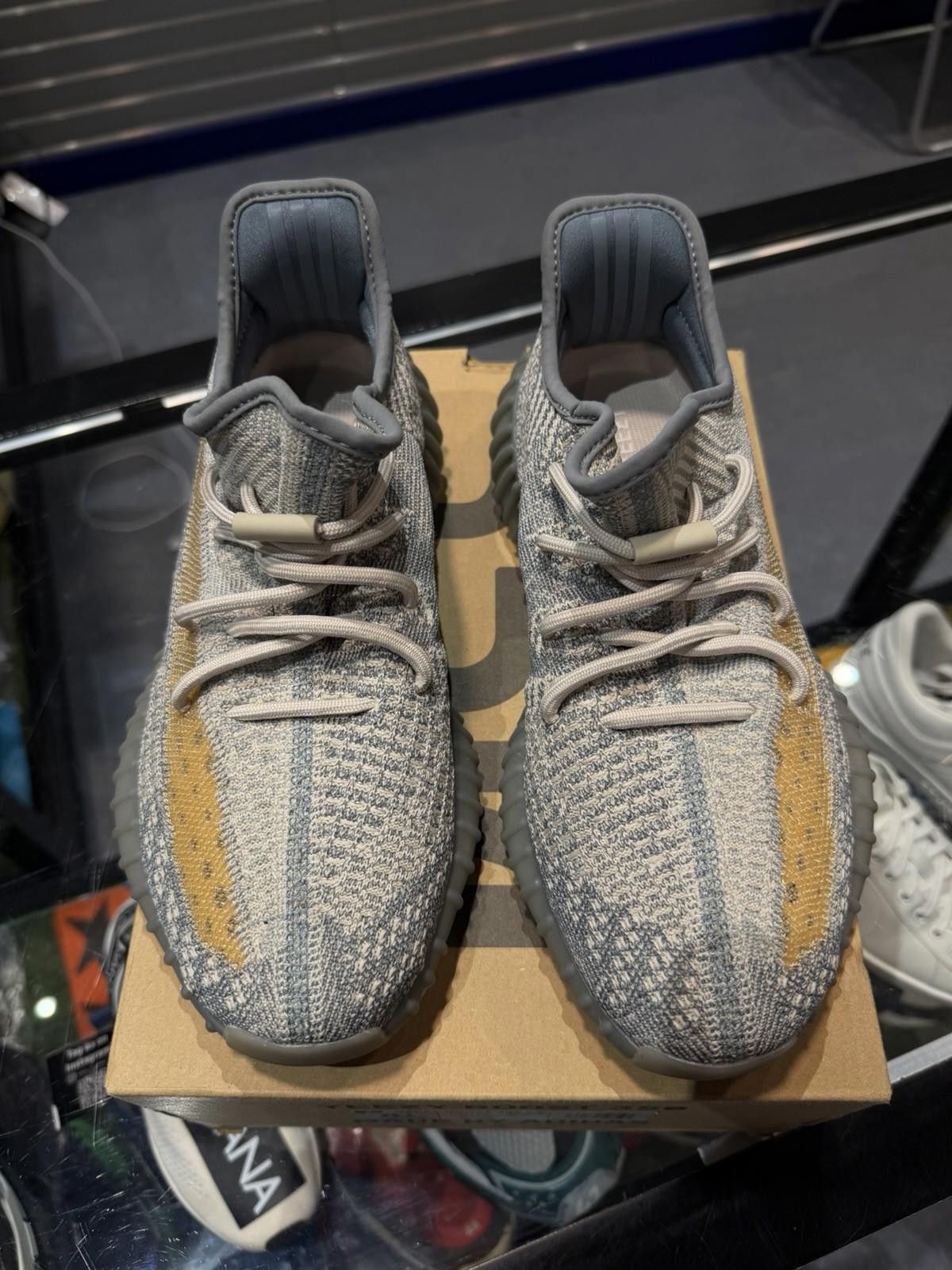 Adidas Size 8.5 - adidas Yeezy Boost 350 V2 Low Israfil (FZ5421) Size US 8.5 / EU 41-42 - 7 Thumbnail