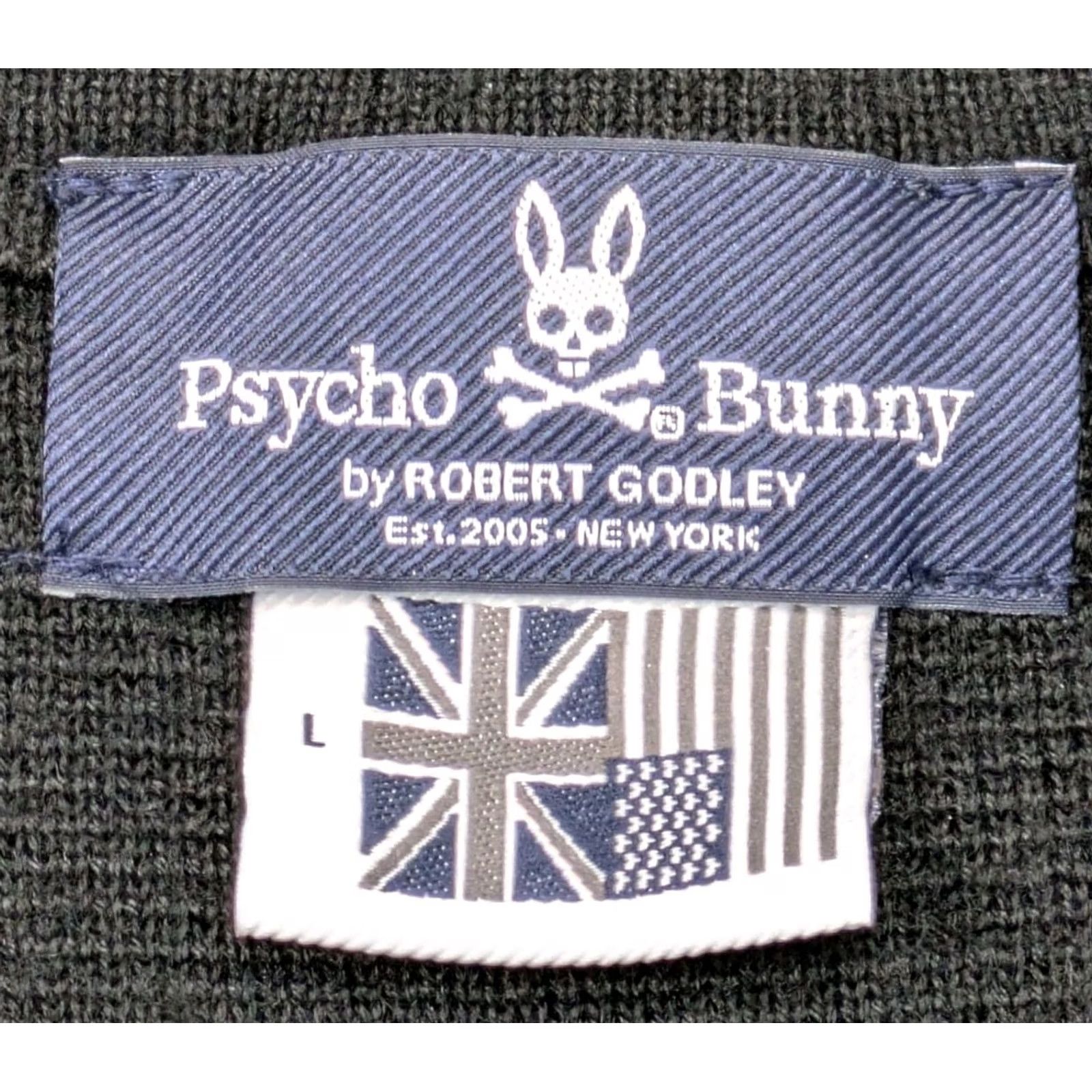 Psycho Bunny Psycho Bunny Puffer Jacket Eglood Wool Blend Black Large Mens Size US L / EU 52-54 / 3 - 7 Thumbnail
