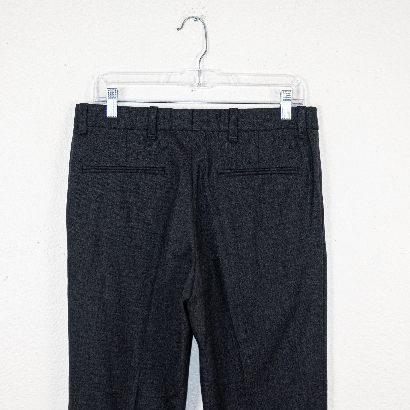 Rag & Bone Rag & Bone size 30 Charcoal Wool Trouser Pants Flat front Size US 30 / EU 46 - 9 Thumbnail