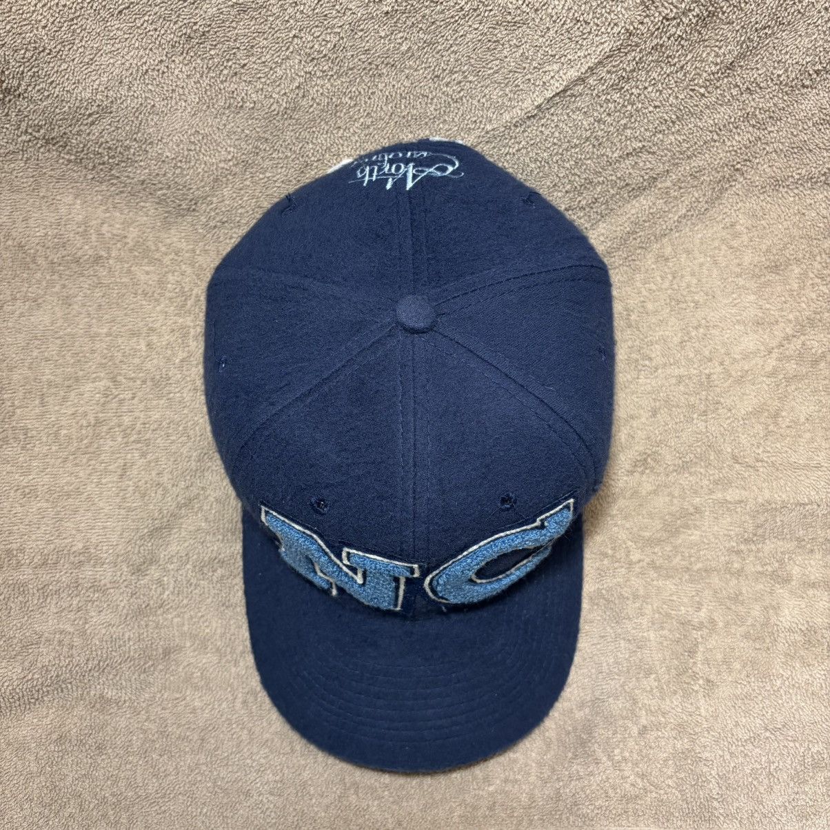 The Game Vintage North Carolina UNC Tar Heels The Game Snapback Hat Size ONE SIZE - 4 Thumbnail