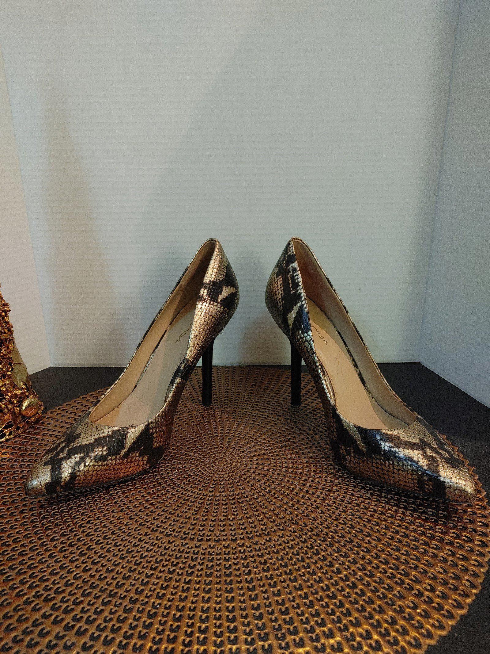 Designer Via Spiga Leather Heels Size 9.5M Size US 9.5 / IT 39.5 - 4 Thumbnail