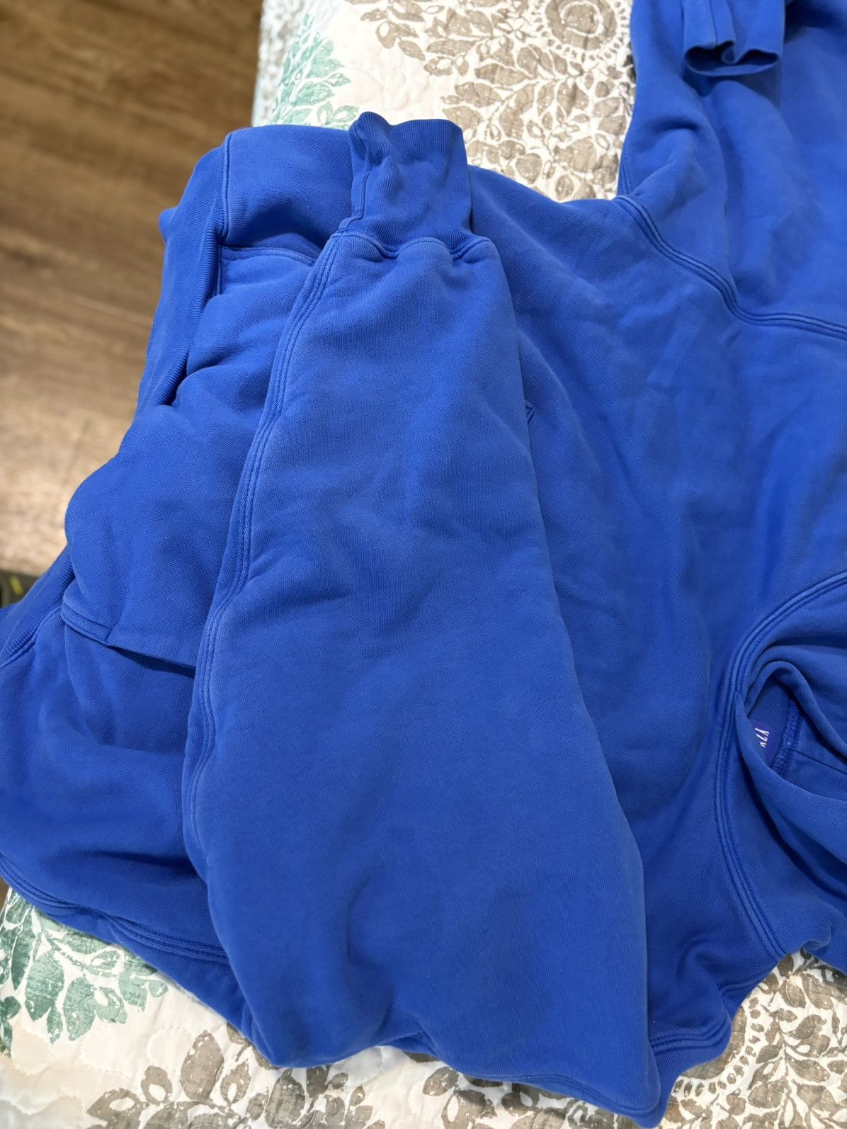 Yeezy Yeezy (YZY) Royal Blue Hoodie Size S / US 4 / IT 40 - 7 Thumbnail