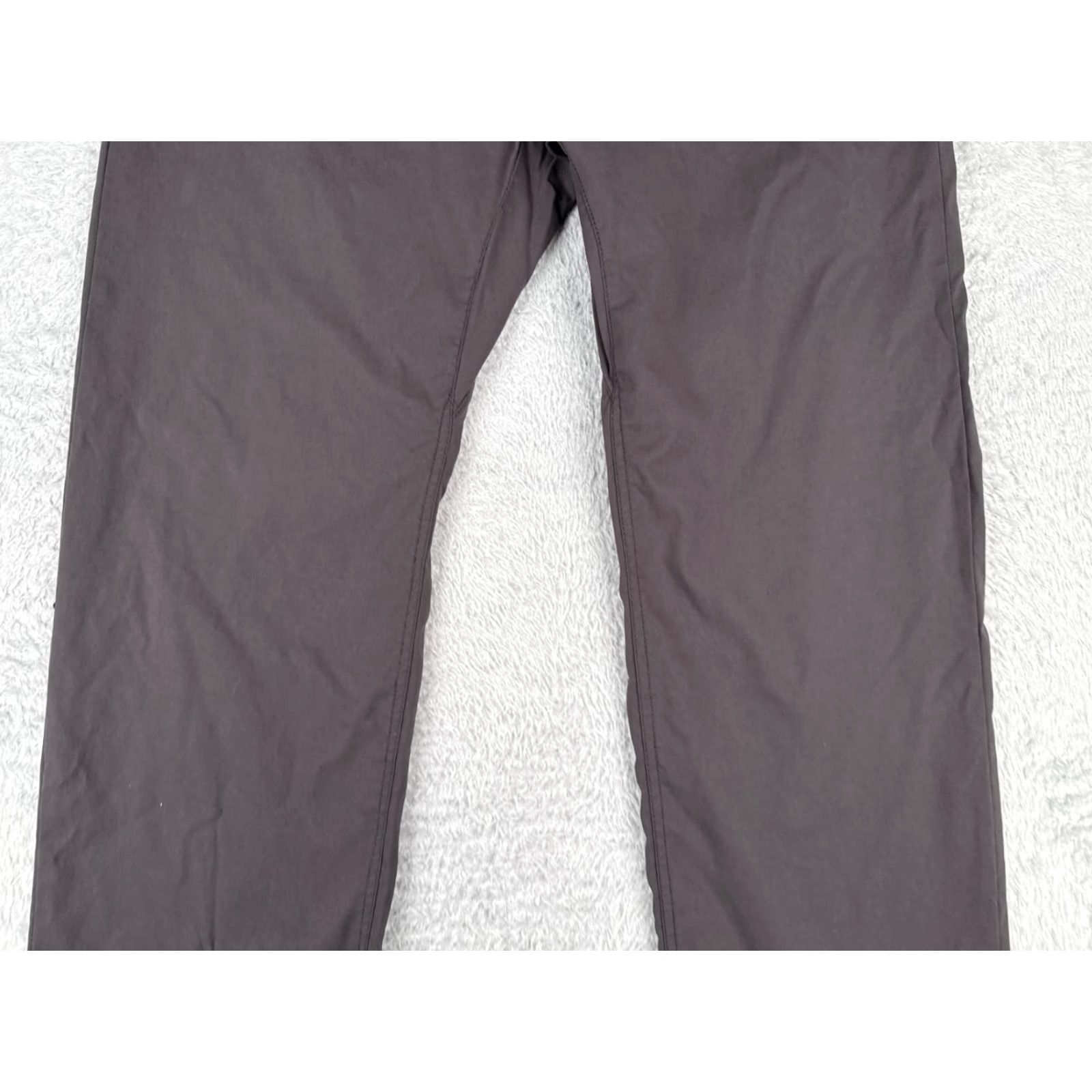 Prana Prana Jeans Mens 38 Gray Slim Fit Nylon 5-Pocket Straight Inseam 30in Easy Care Machine Washable Vintage No Size US 38 / EU 54 - 3 Thumbnail