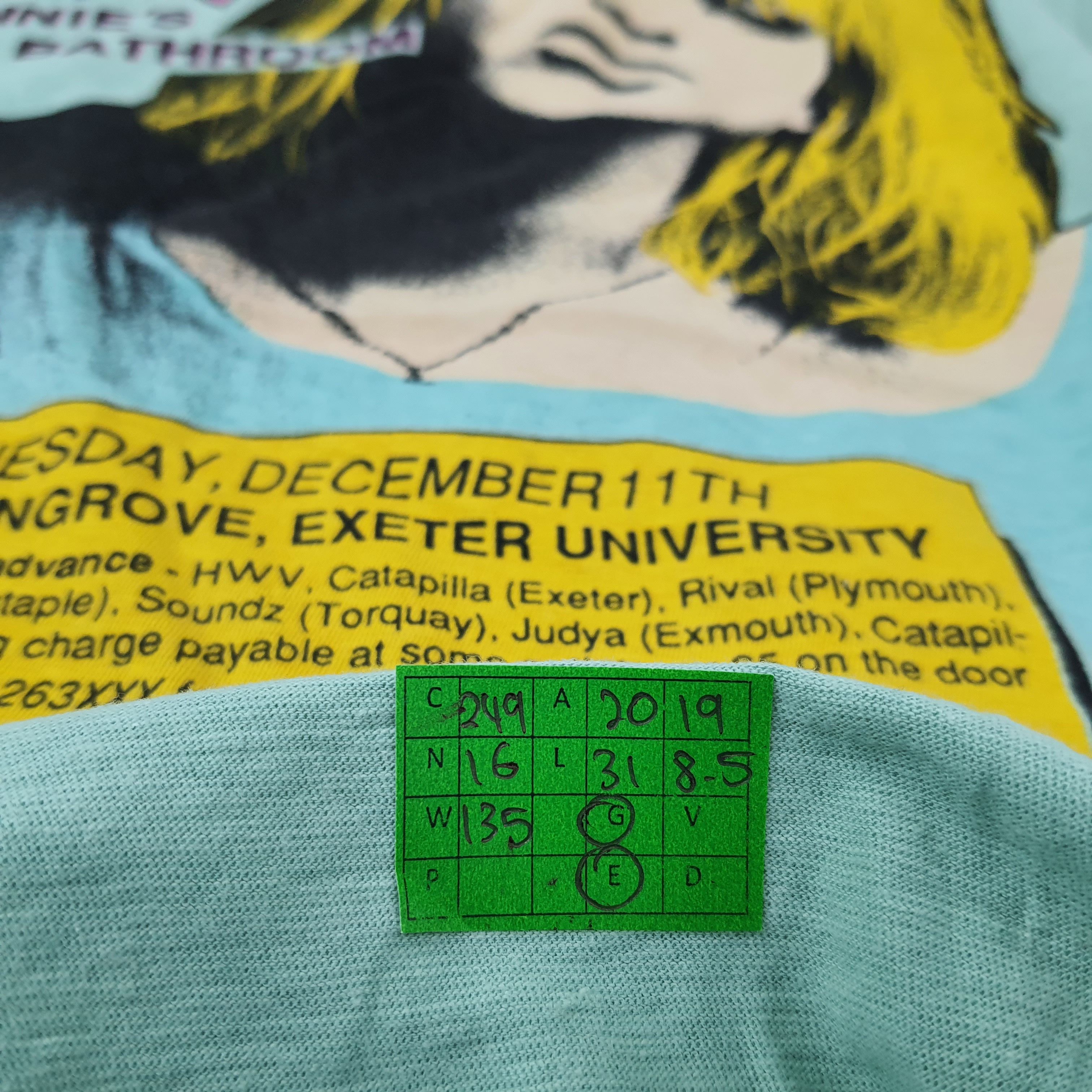 Hysteric Glamour Vintage Hysteric Glamour x Courtney Love Tshirt C249N16 Size M / US 6-8 / IT 42-44 - 9 Thumbnail