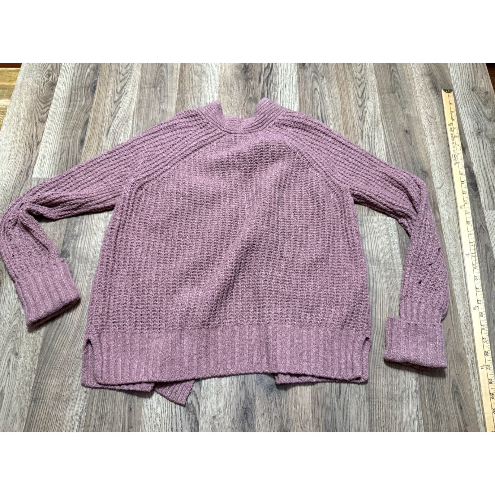 Pinko VINTAGE? No — Sincerely Jules Sweater Cardigan Pink Long Sleeve Open Women's Medium" Size M / US 6-8 / IT 42-44 - 2 Thumbnail