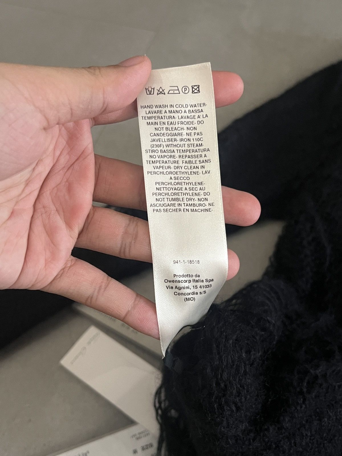 Rick Owens SS22 Rick Owen Fogachine Runway Banana Knit Spider Sweater Size US M / EU 48-50 / 2 - 7 Thumbnail