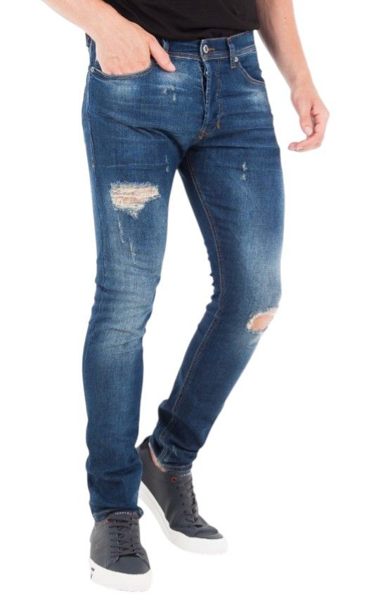 Diesel TEPPHAR 084TX W28/L32 Blue Faded Skinny Jeans 89067 Size US 28 / EU 44 - 1 Thumbnail