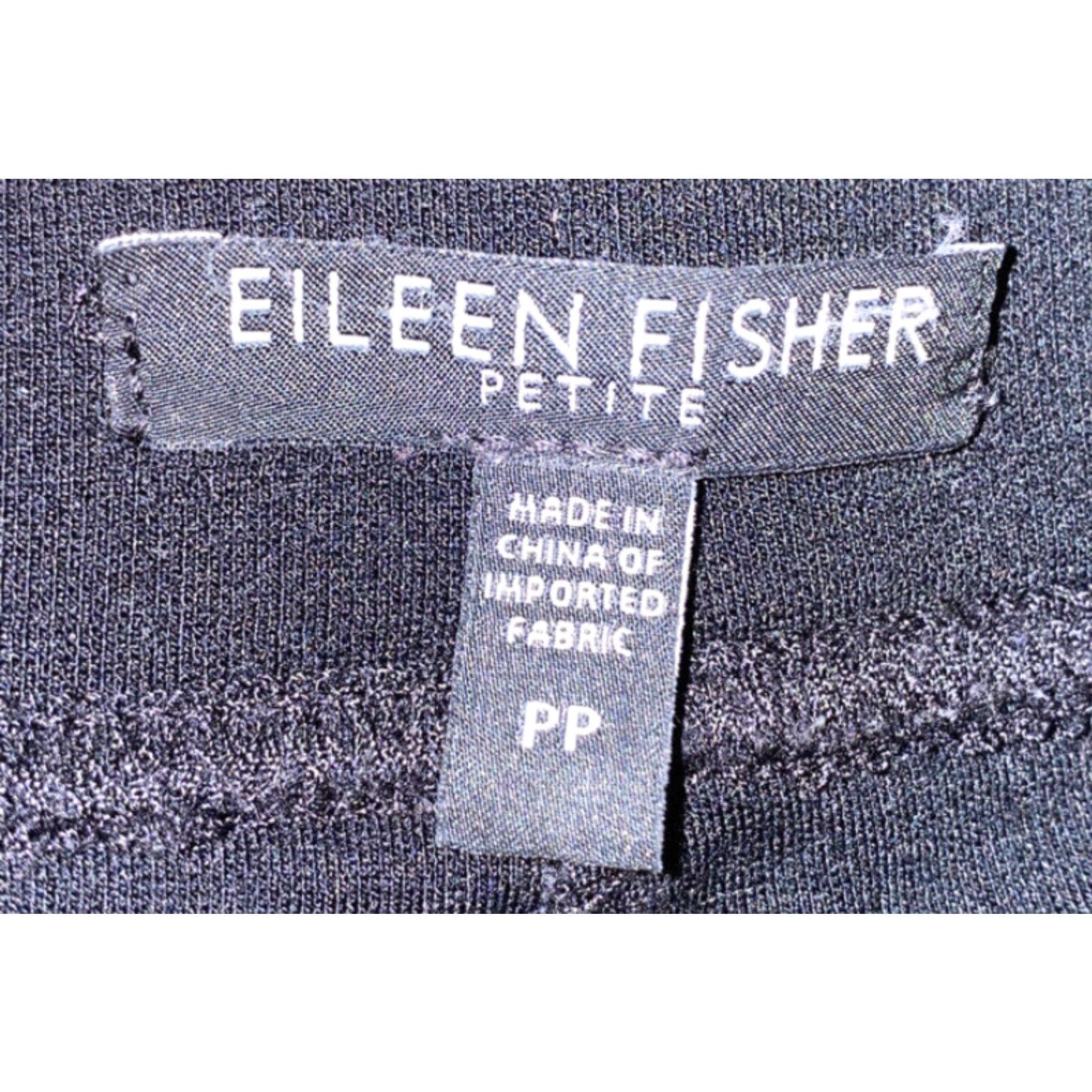 Eileen Fisher Eileen Fisher Pants Women Petite Black Stretchy Athletic Activewear Size PP Regular 29in Inseam Size 24" / US 00 / IT 34 - 5 Thumbnail