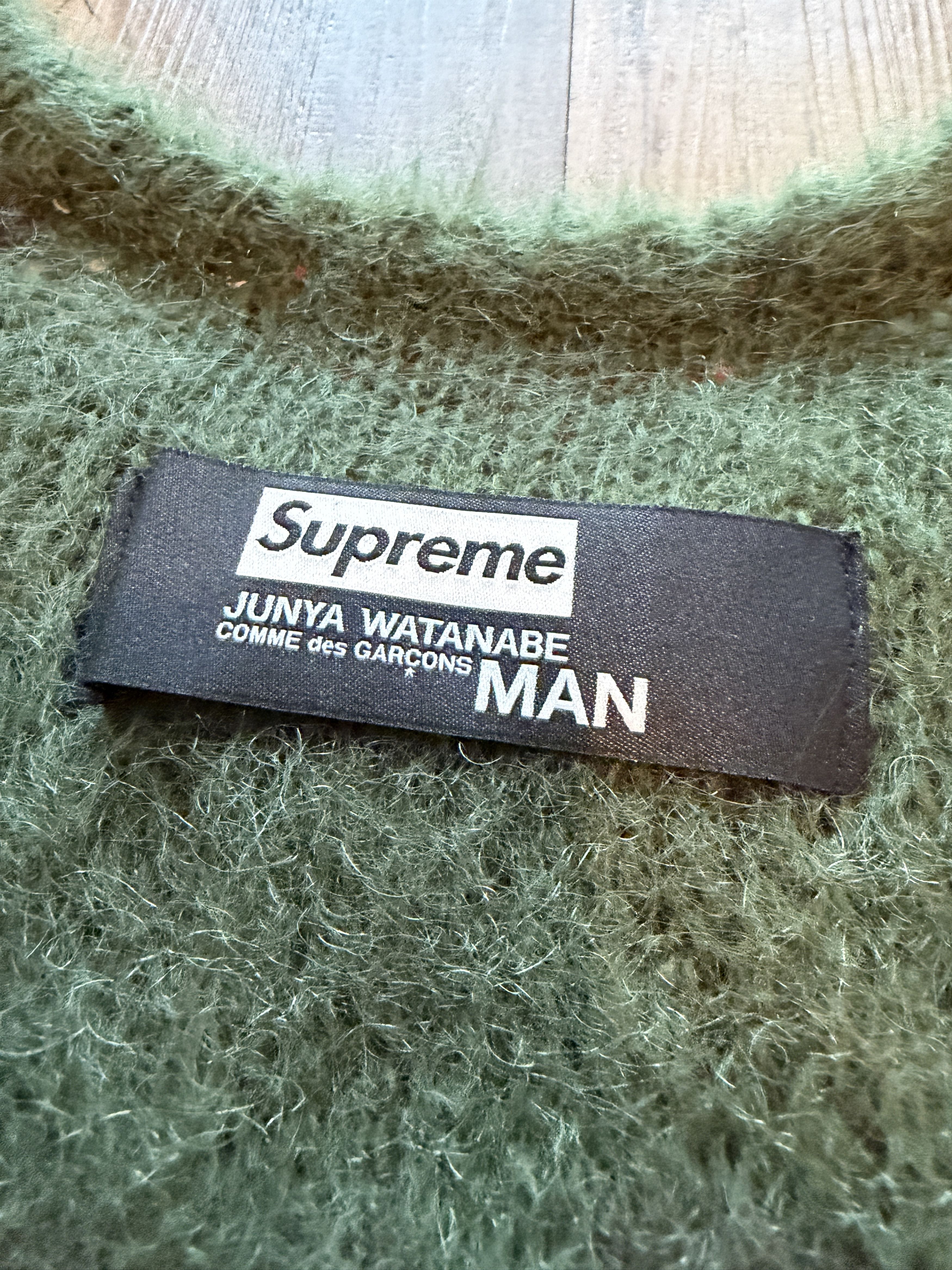 Junya Watanabe × Supreme Supreme CdG Junya Brushed Camo Sweater Size US M / EU 48-50 / 2 - 3 Thumbnail