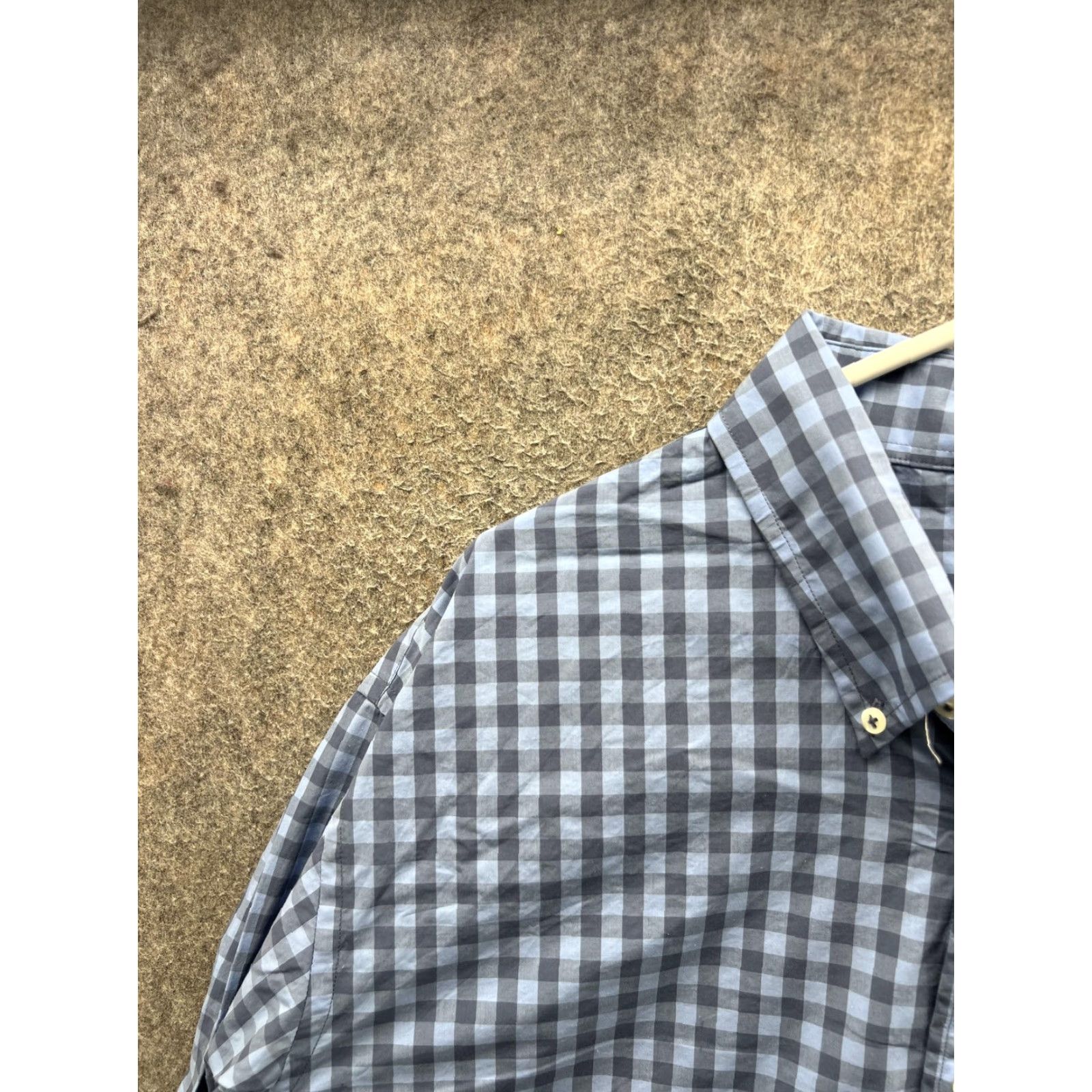 Brooks Brothers Brooks Brothers Shirt Mens XL Blue Check Oxford Button Up Front Casual Woven Size US XL / EU 56 / 4 - 6 Thumbnail