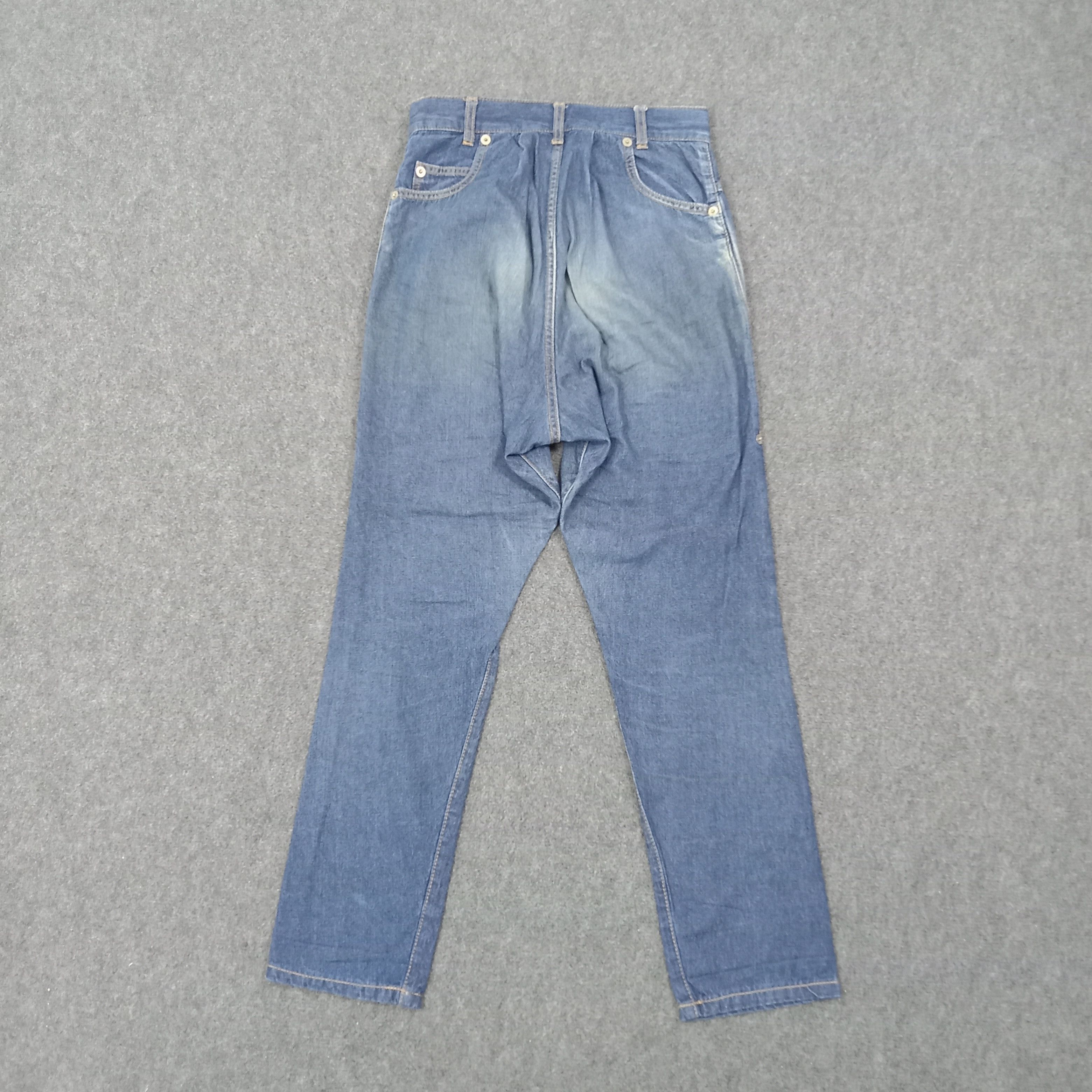 mercibeaucoup Mercibeaucoup by Issey Miyake Rare Denim Pants C265N15 Size US 27 - 7 Thumbnail