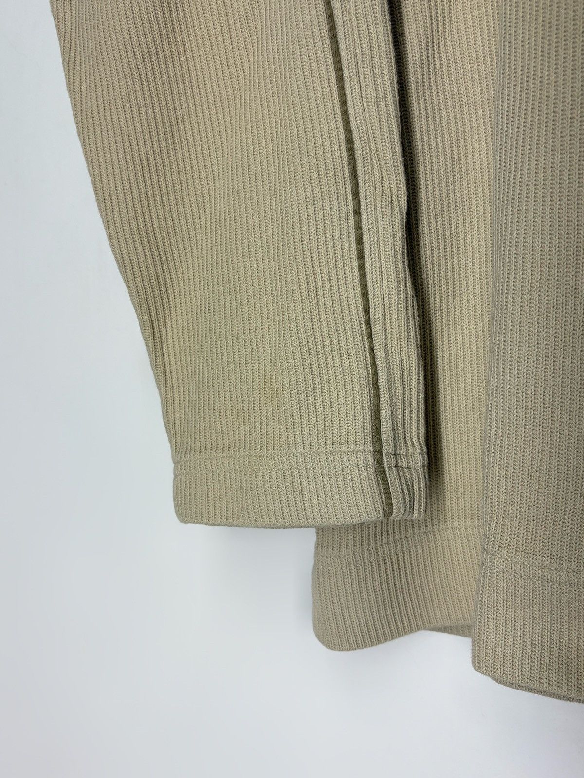 Nike Vintage Y2K Nike Drill Athletic Ribbed Sweatshirt Swoosh Size US L / EU 52-54 / 3 - 7 Thumbnail