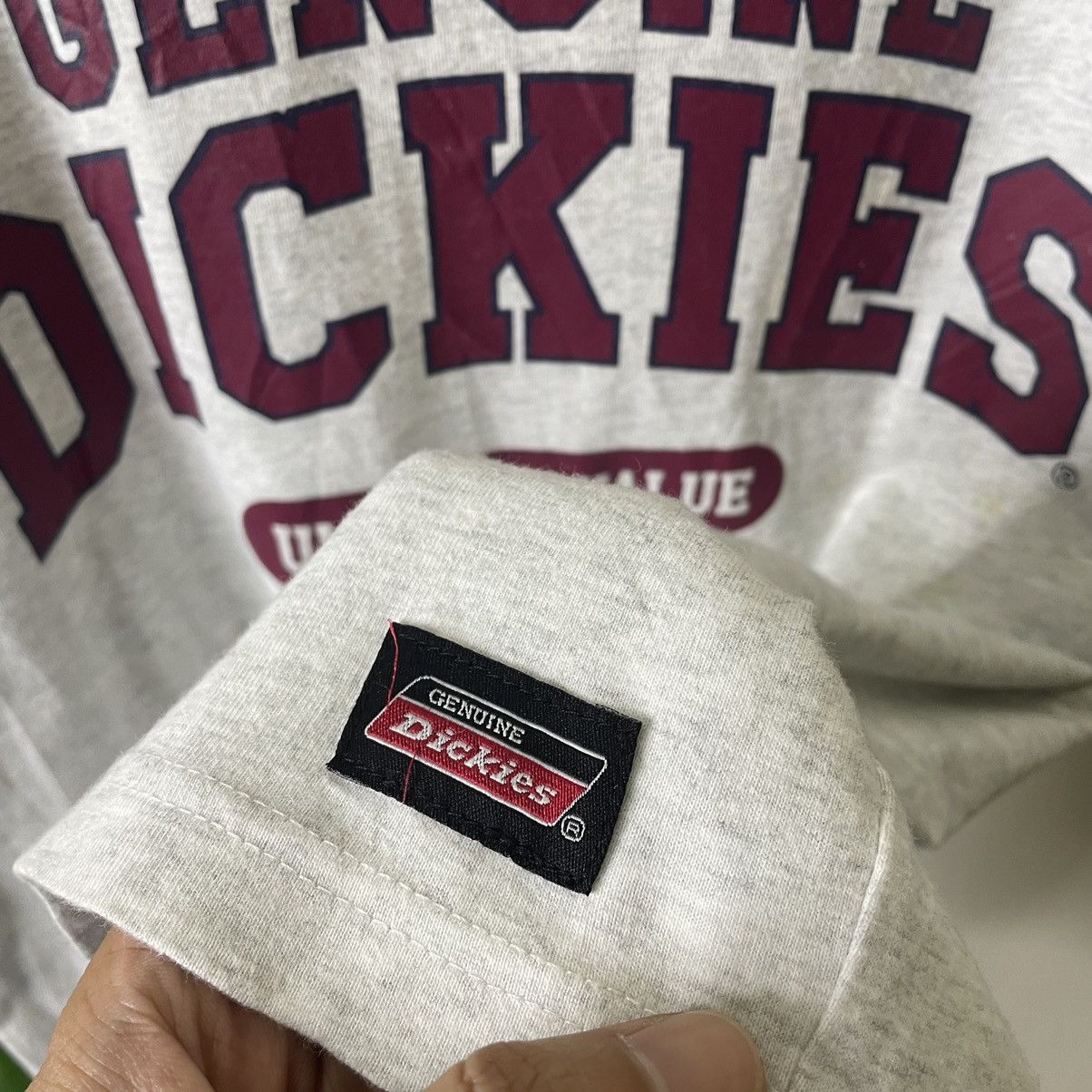 Dickies × Vintage Vintage Y2K Dickies Spell Out T Shirt Size US M / EU 48-50 / 2 - 4 Thumbnail