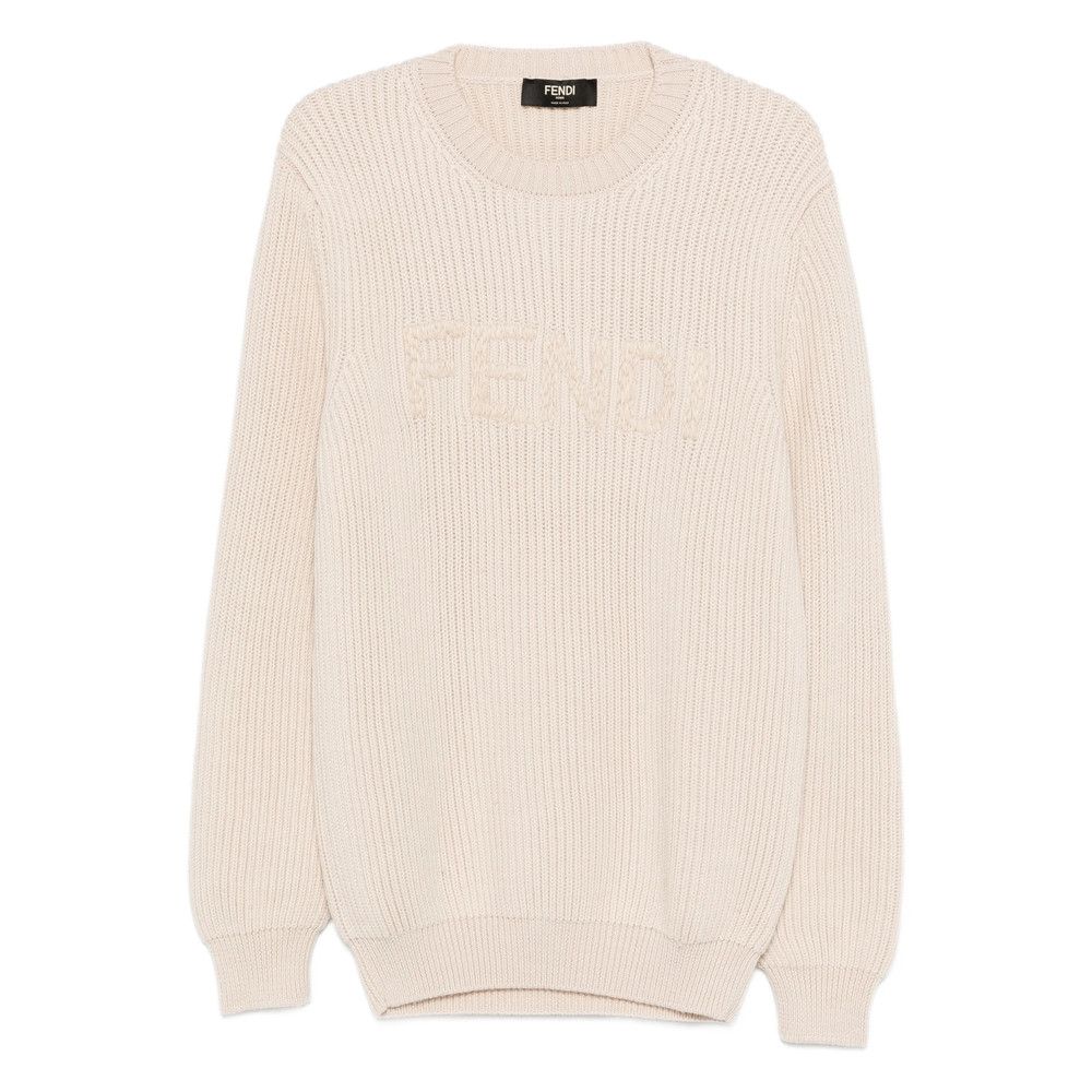 Fendi Fendi NEUTRALS Sweaters & Knitwear - Jumpers Size US L / EU 52-54 / 3 - 1 Thumbnail