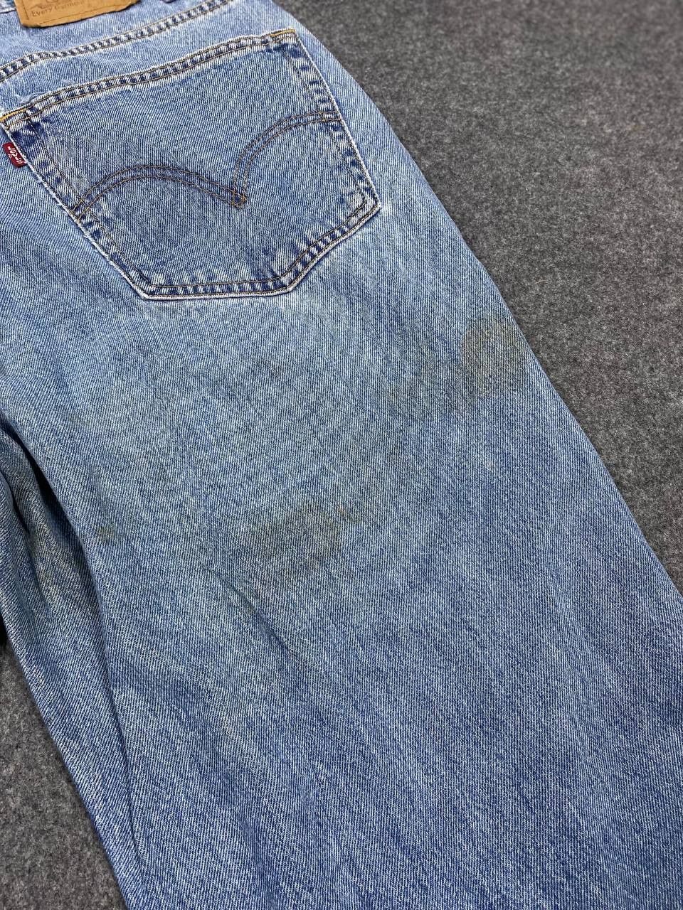 Levi's vintage levis relaxed fit straight leg distressed denim Size US 38 / EU 54 - 8 Thumbnail