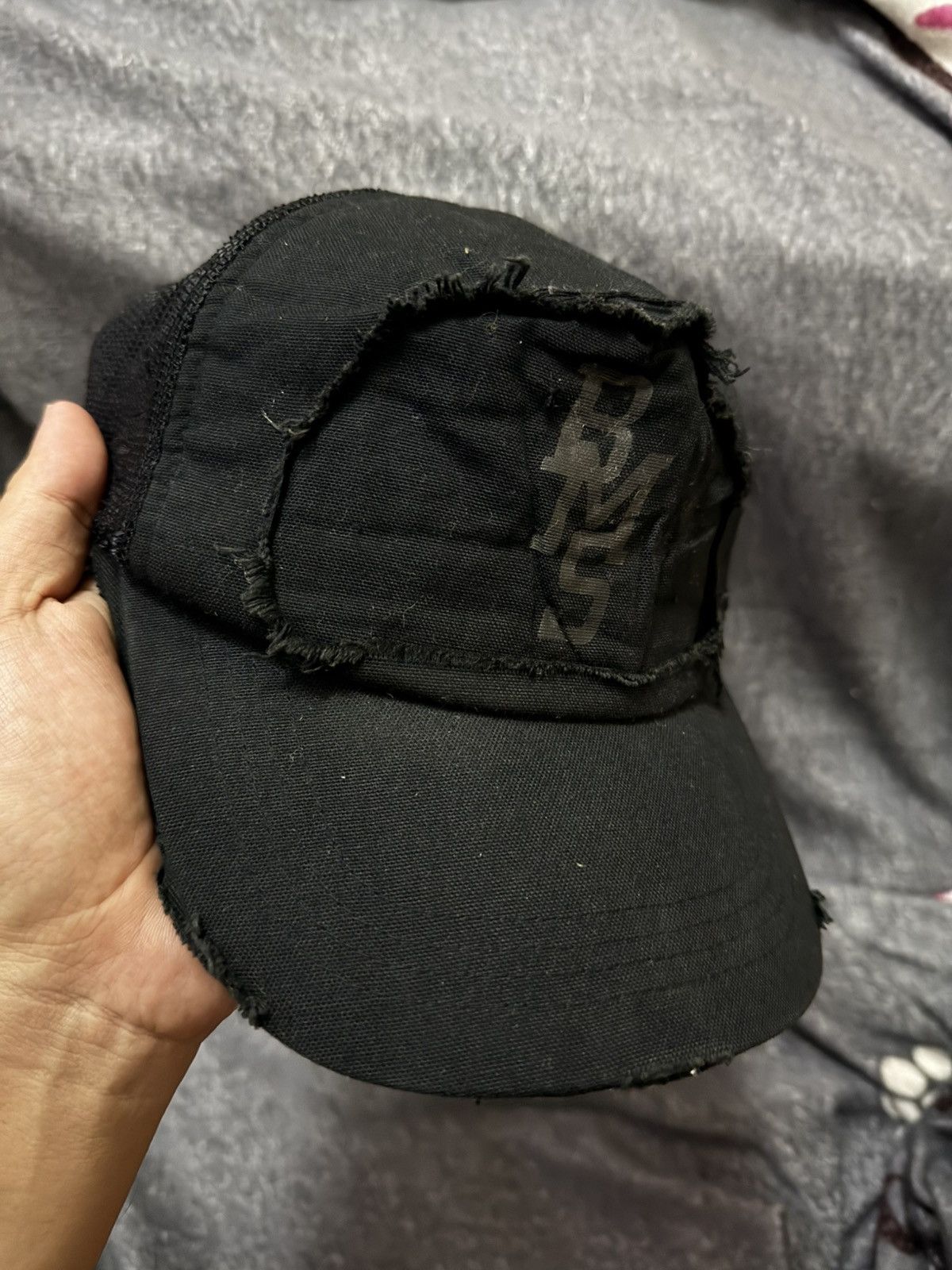 Beams Plus × Hysteric Glamour × Japanese Brand Japanese Distressed Beams Trucker Hats Archived Styled Size ONE SIZE - 2 Thumbnail