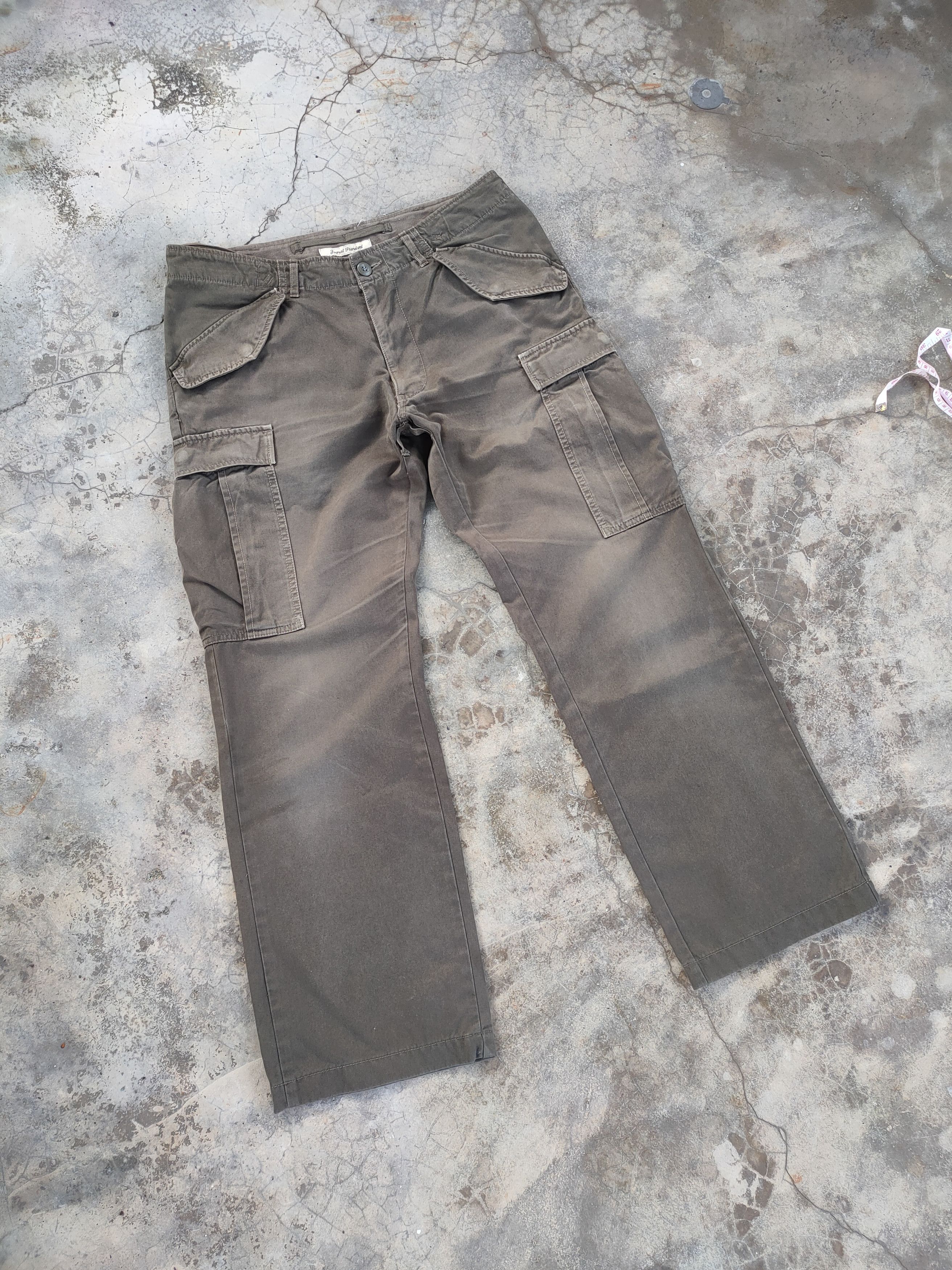 Journal Standard VINTAGE JOURNAL FADED BROWN CARGO PANTS Size US 32 / EU 48 - 1 Thumbnail