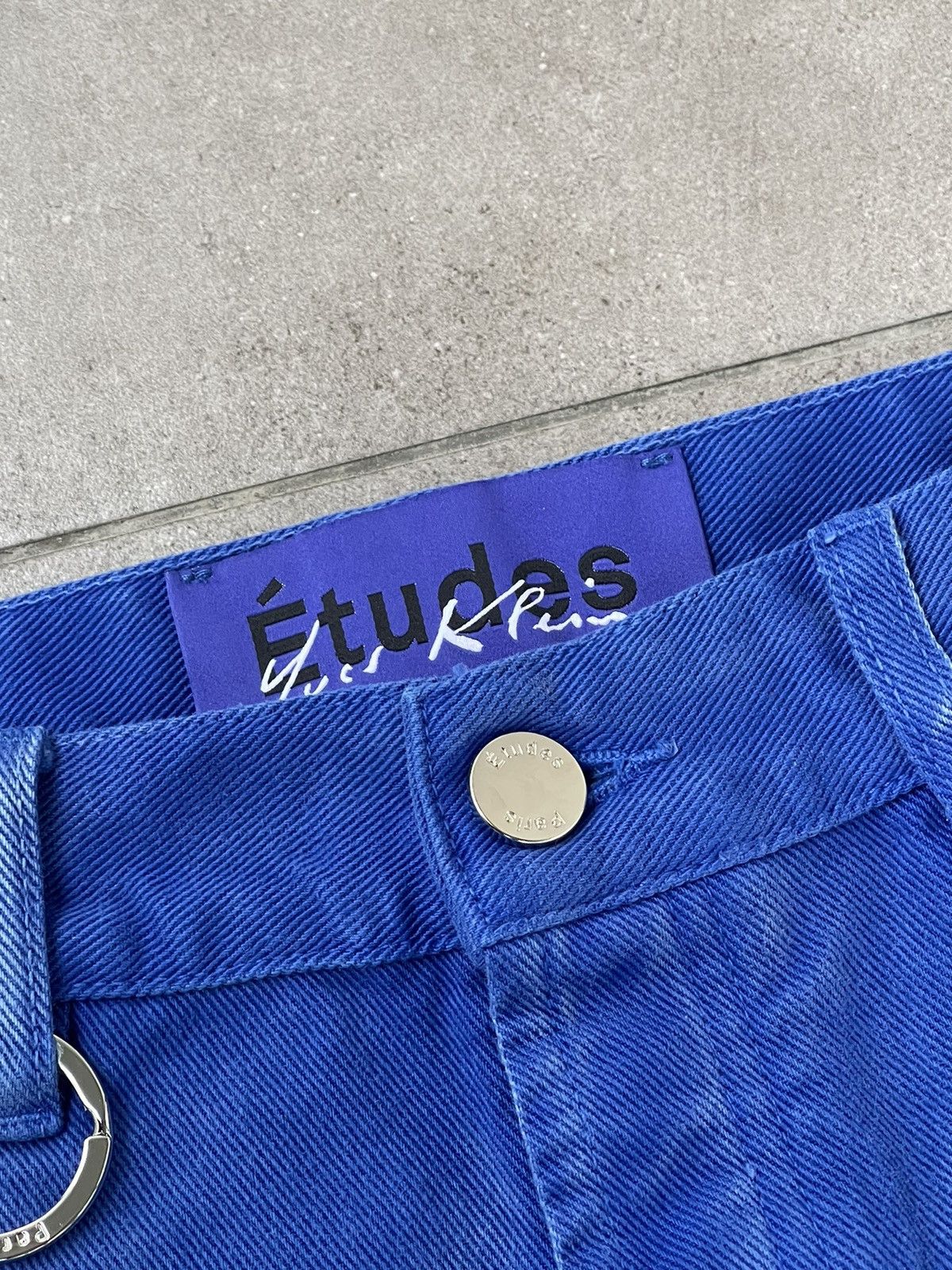 Etudes !DS! SS22 Etudes X Yves Klein Corner Edition Denim Pants Size 32" / US 10 / IT 46 - 21 Thumbnail