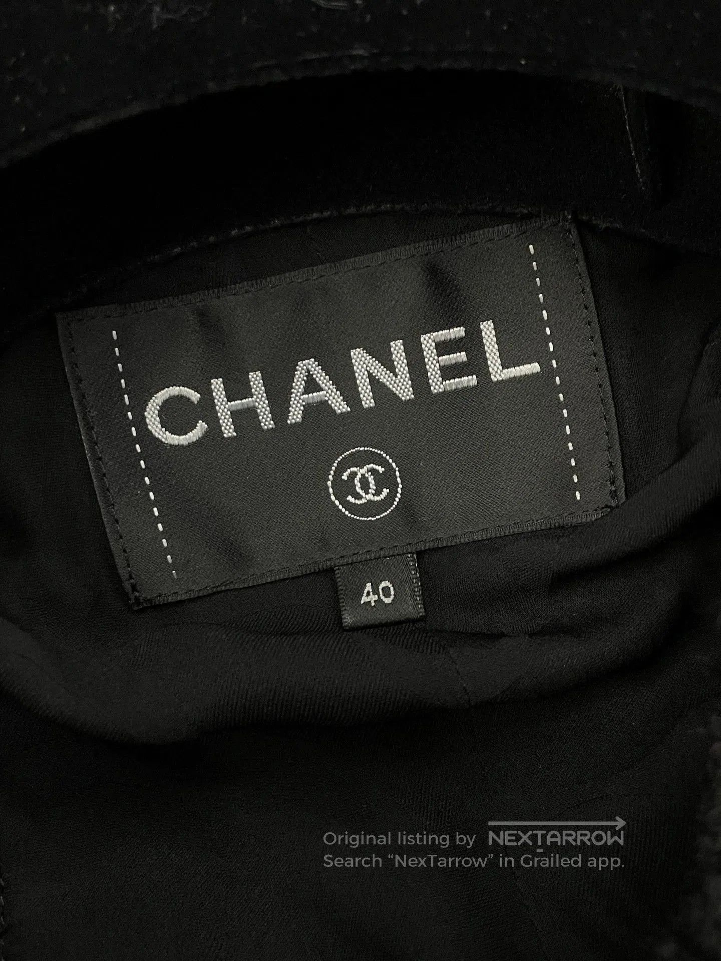 Chanel Chanel Rue Cambon Black Gold Jacket. Size US L / EU 52-54 / 3 - 4 Thumbnail