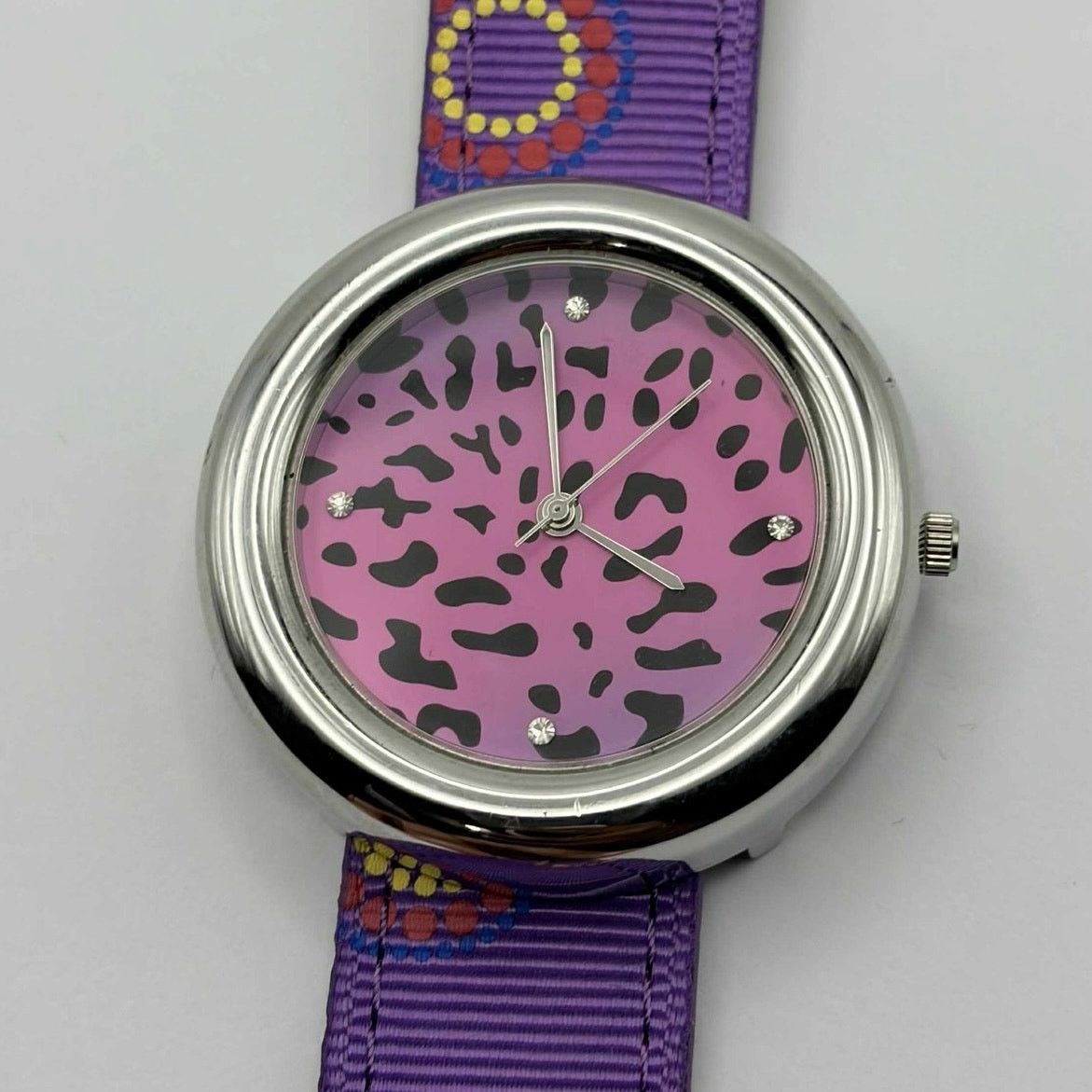 Other Purple Leopard Watch Size ONE SIZE - 3 Thumbnail