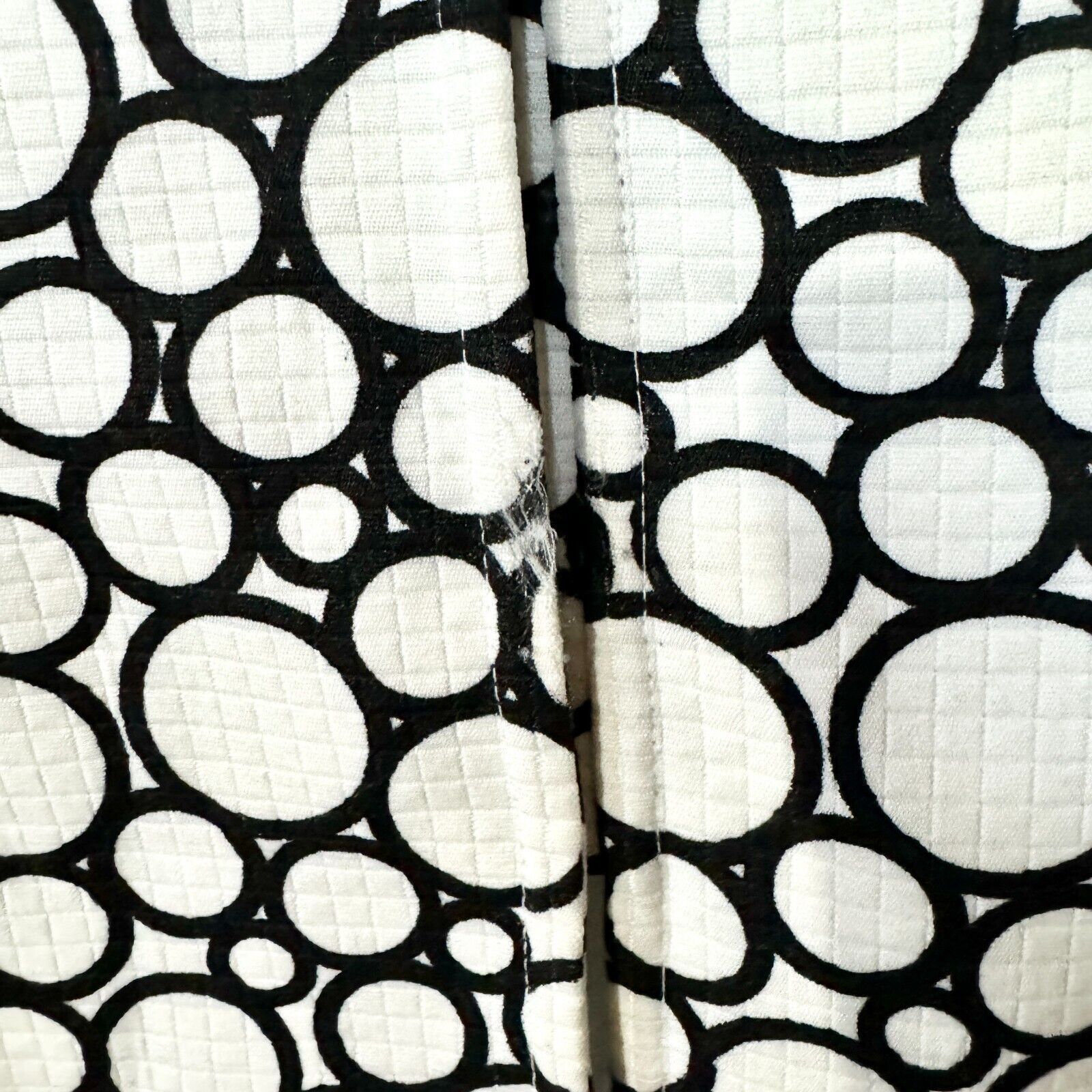 Vintage VTG Prophecy Blazer Size 10 Black White Bubbled Hook Latch Size L / US 10 / IT 46 - 5 Thumbnail