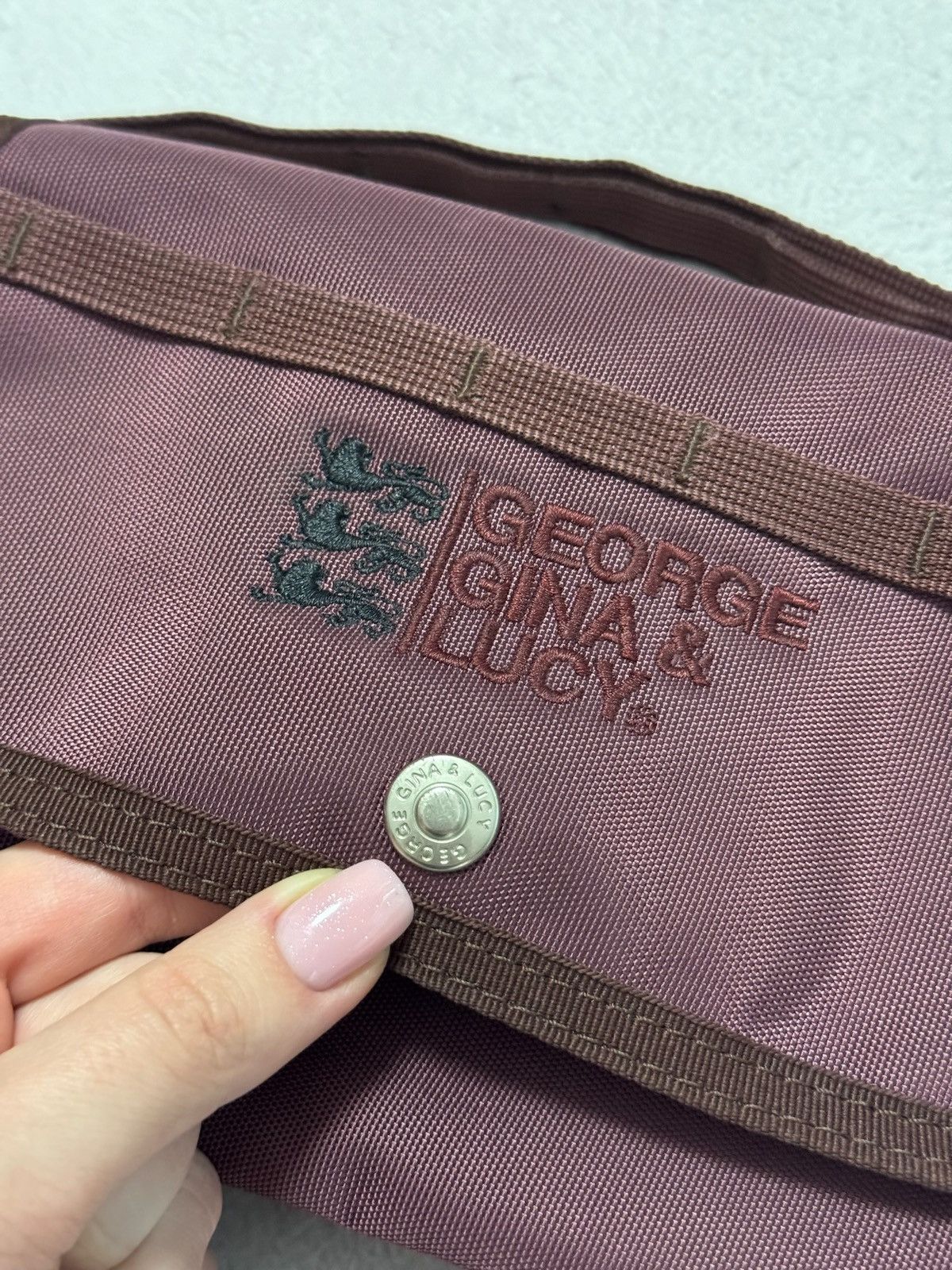 Japanese Brand × Vintage Vintage George Gina & Lucy Clutch Bag Messenger GGL Y2K 90s Size ONE SIZE - 4 Thumbnail