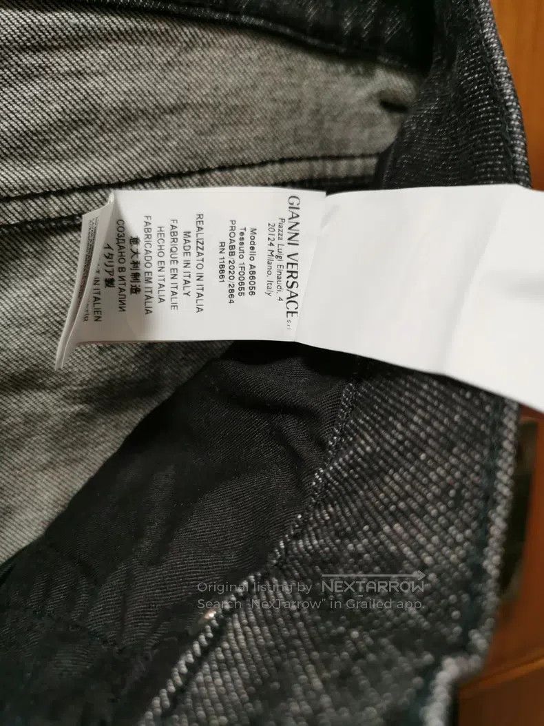 Versace Versace Black jeans Size US 33 - 4 Thumbnail