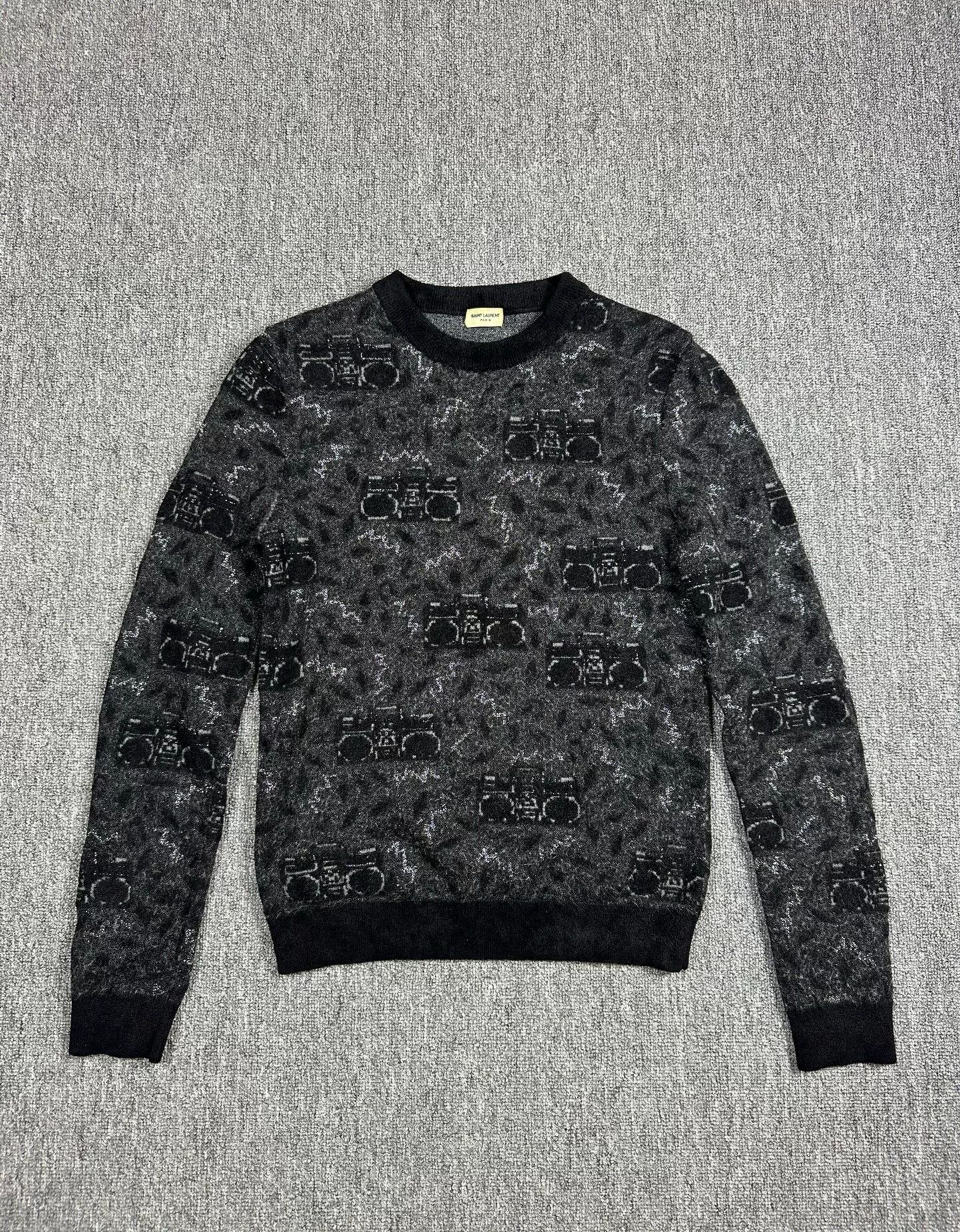 Yves Saint Laurent YSL Men's Knit Sweater Size US XS / EU 42 / 0 - 1 Thumbnail