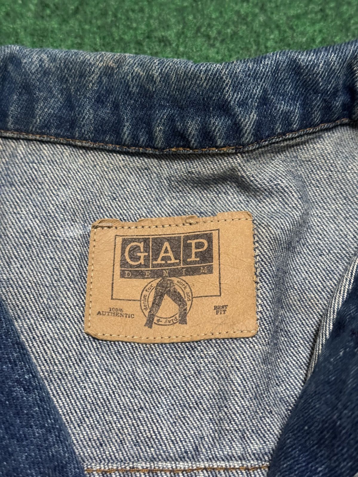 Gap Vintage 80s 90s Gap Denim Trucker Small 20x24 Jacket Size US S / EU 44-46 / 1 - 2 Thumbnail