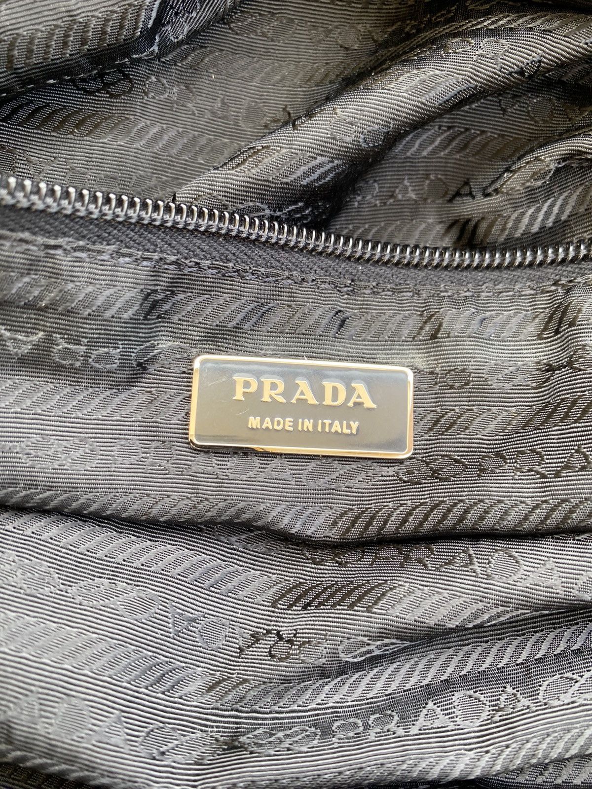 Prada PRADA Duffle Travel Carry Handbag Shoulder Bag Black Nylon Size ONE SIZE - 15 Thumbnail