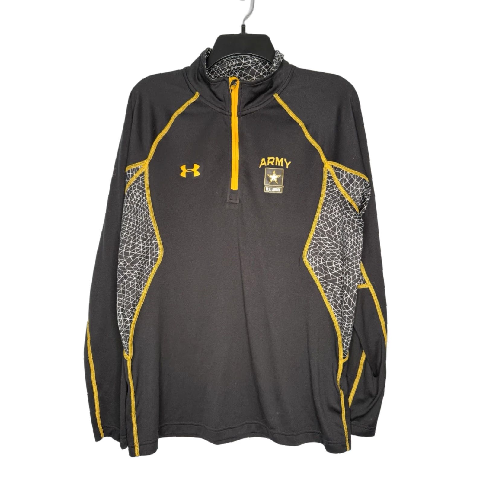 Under Armour Under Armour Mens Small 1/4 Zip Pullover US Army Lightweight Military Size US XXL / EU 58 / 5 - 1 Thumbnail