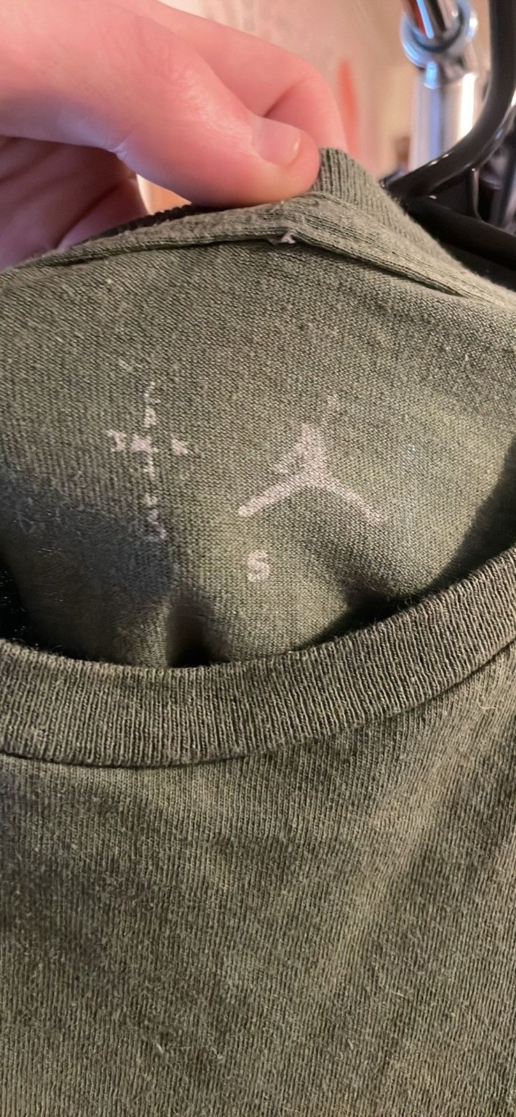Travis Scott Travis Scott Nike air Jordan tee shirt Size US S / EU 44-46 / 1 - 3 Thumbnail