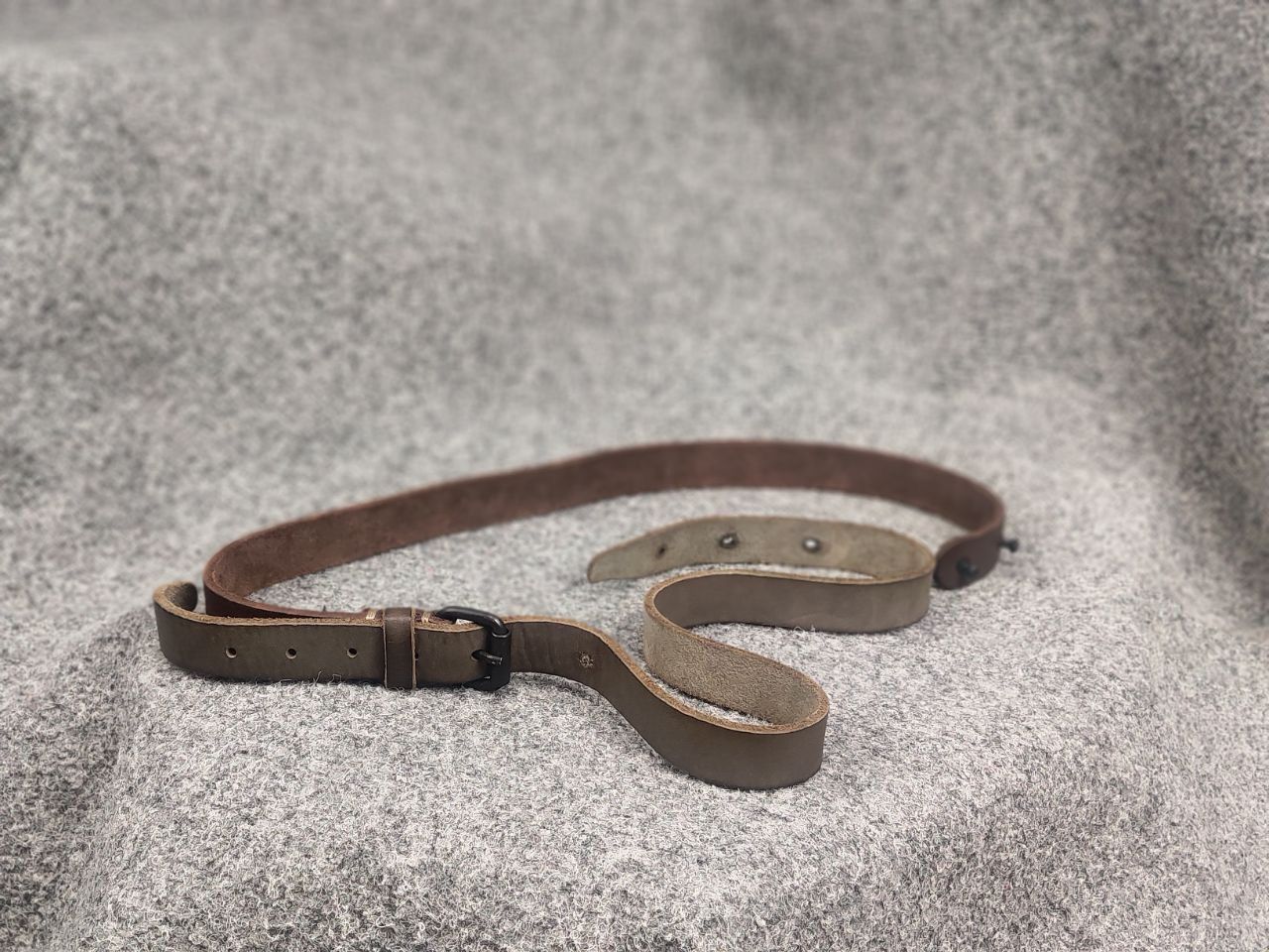 Allsaints Allsaints Spitalfields Vintage two-piece leather belt buckle Size ONE SIZE - 4 Thumbnail
