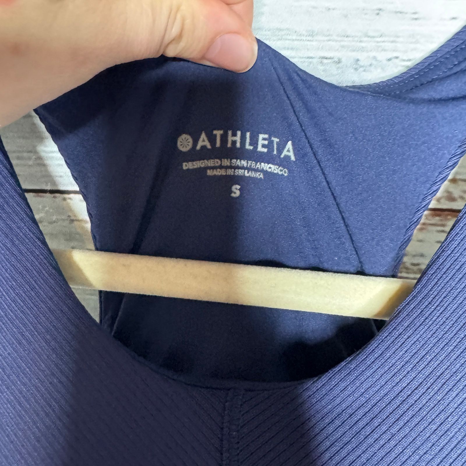 Athleta Athleta Intensity Support Top - Dress Blue - Size Small Size S / US 4 / IT 40 - 3 Thumbnail