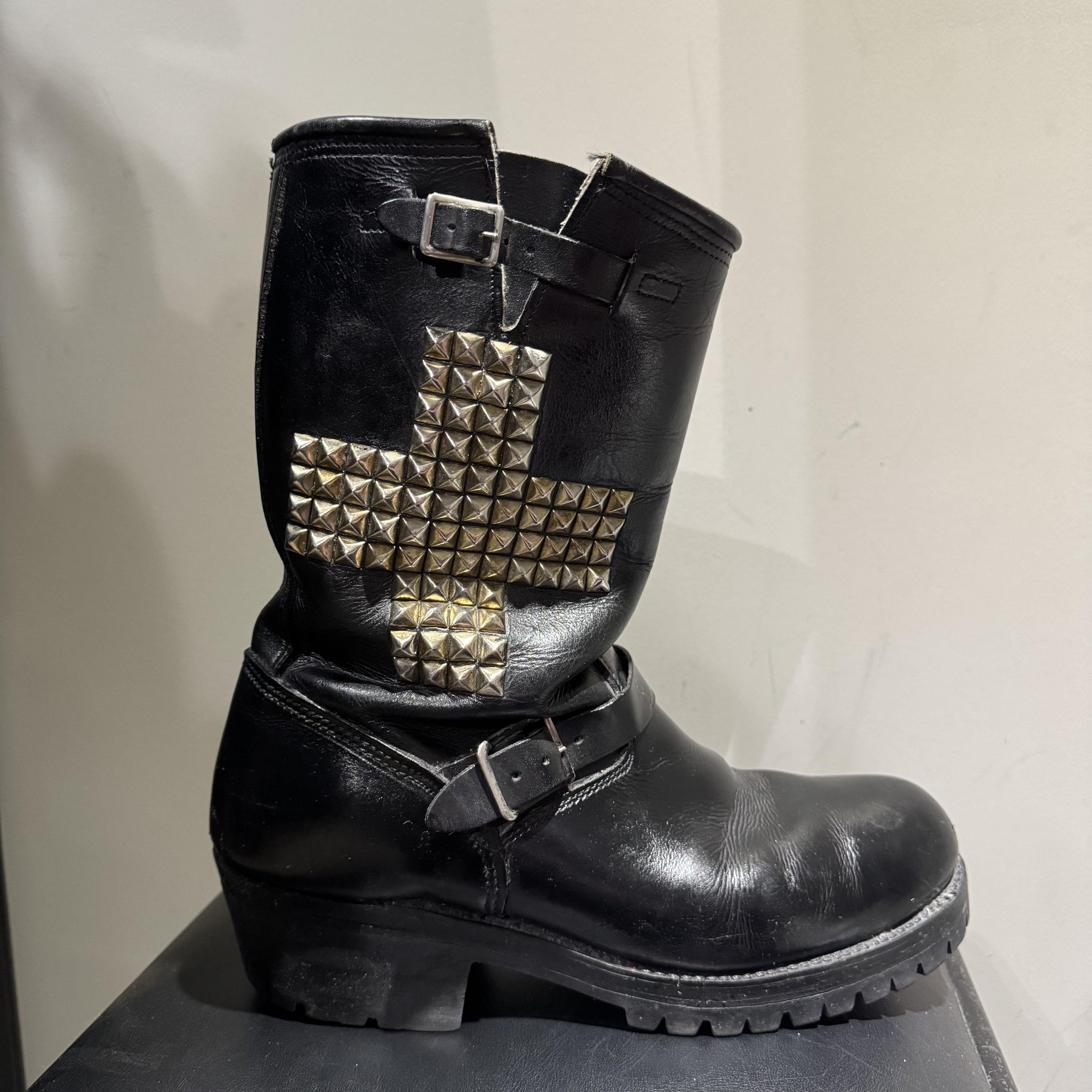 Other Vintage French motorcycle boots Size US 11.5 / EU 44-45 - 6 Thumbnail