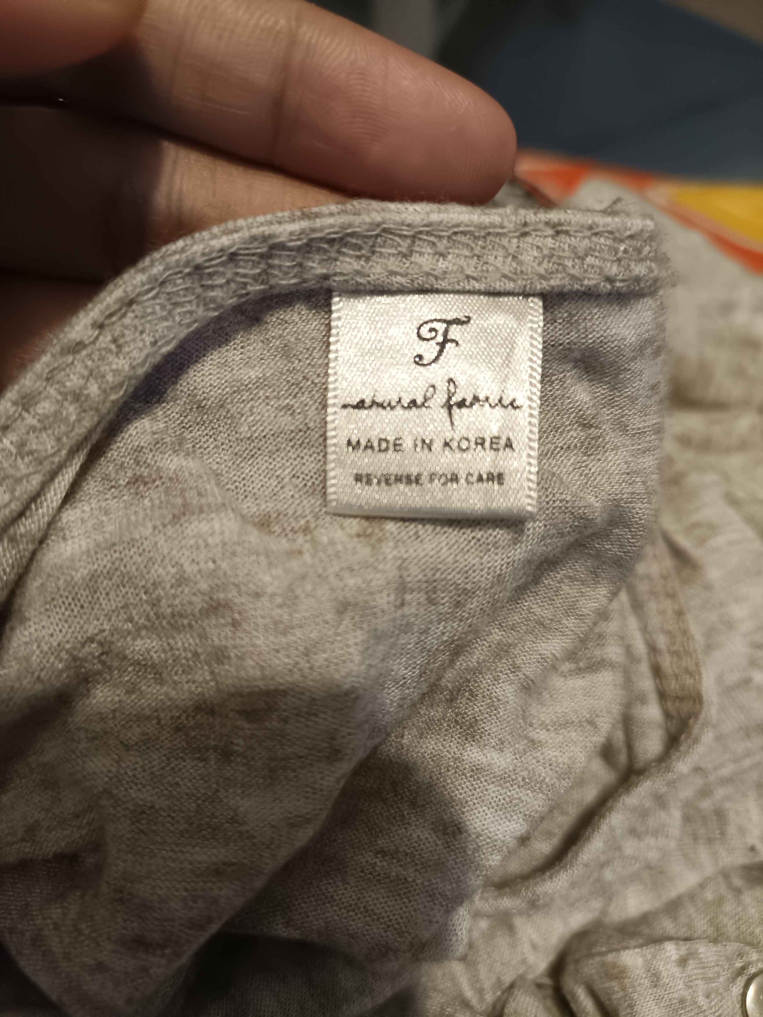 Japanese Brand "F" Asymmetrical Snap Button Longsleeve Size US M / EU 48-50 / 2 - 12 Thumbnail