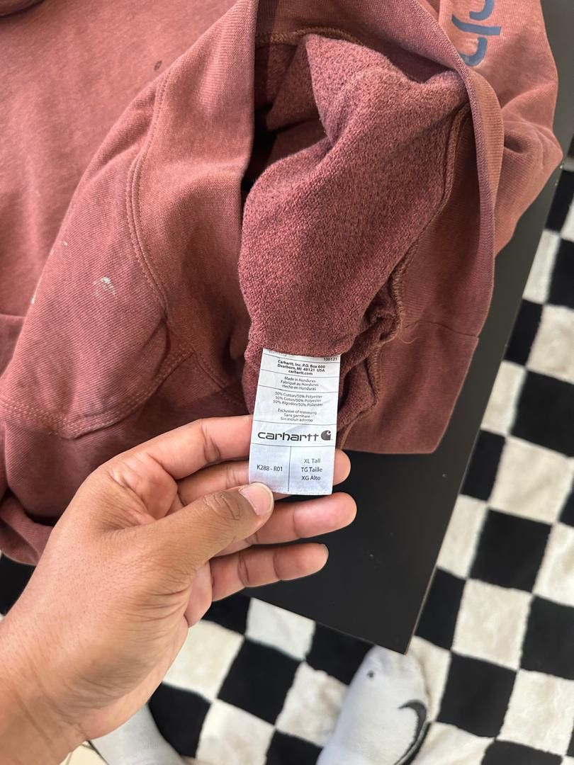Carhartt × Carhartt Wip CARHARTT SPELLOUT SLEEVE HOODIE Size US XL / EU 56 / 4 - 3 Thumbnail