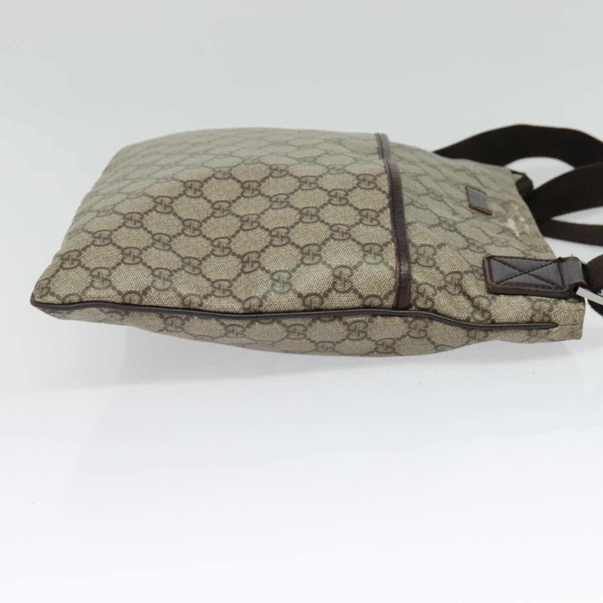 Gucci GUCCI GG Supreme Shoulder Bag Pvc Beige Silver Size ONE SIZE - 5 Thumbnail