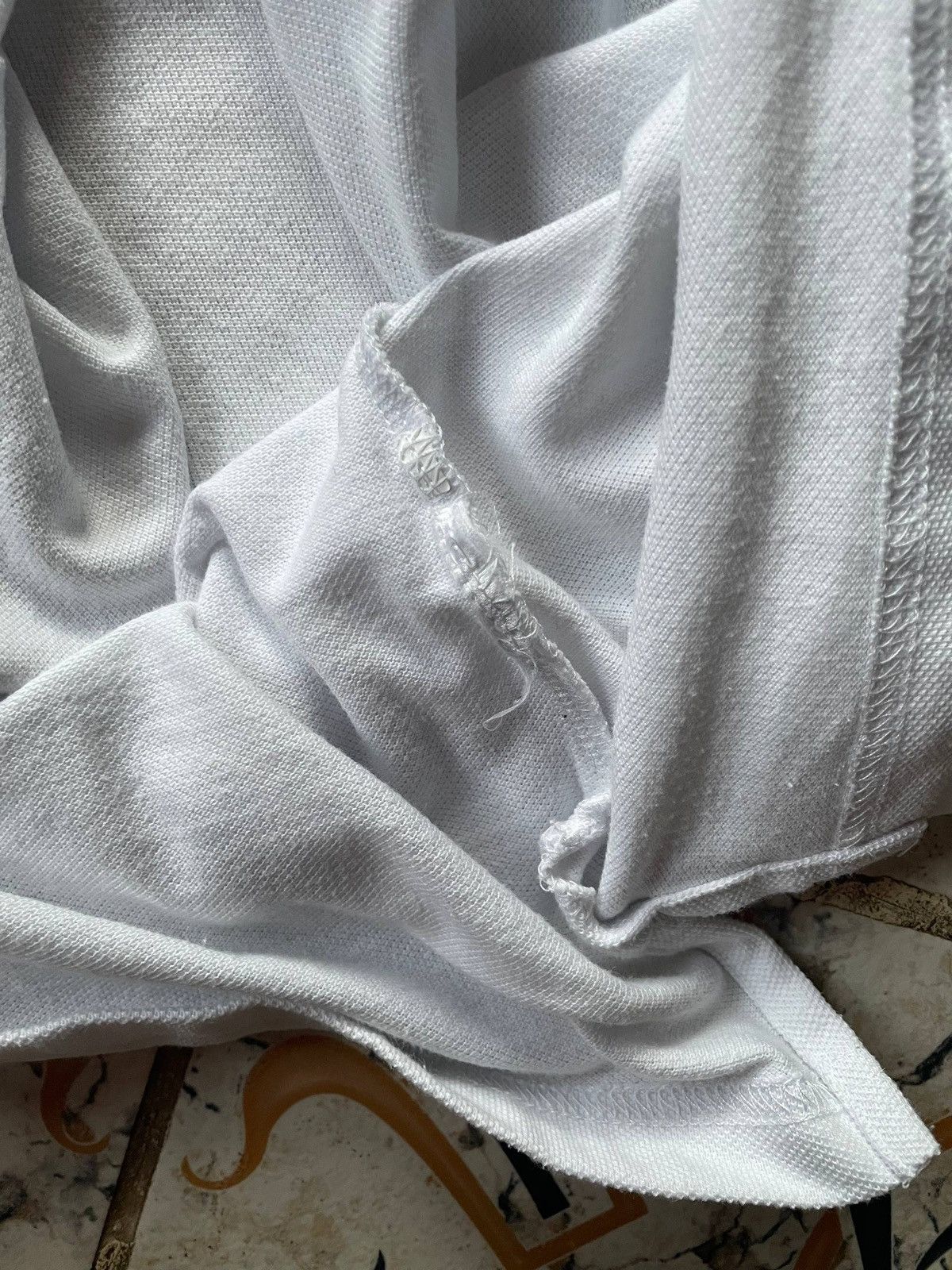 Yves Saint Laurent White Polo Shirt YSL Size US XL / EU 56 / 4 - 7 Thumbnail