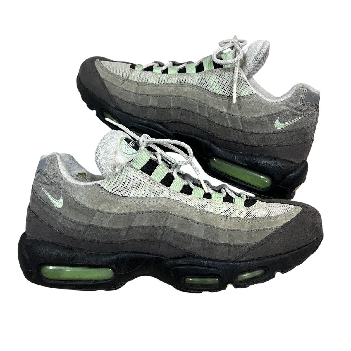 Nike Nike Air Max 95 Fresh Mint Gray 2019 Size US 10 / EU 43 - 1 Thumbnail