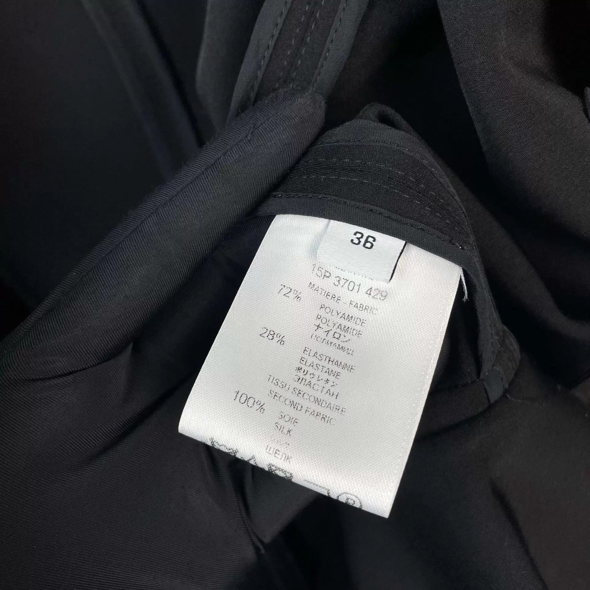Givenchy Givenchy tailored skirt suit 97 New Black 38 Size XS / US 0-2 / IT 36-38 - 6 Thumbnail