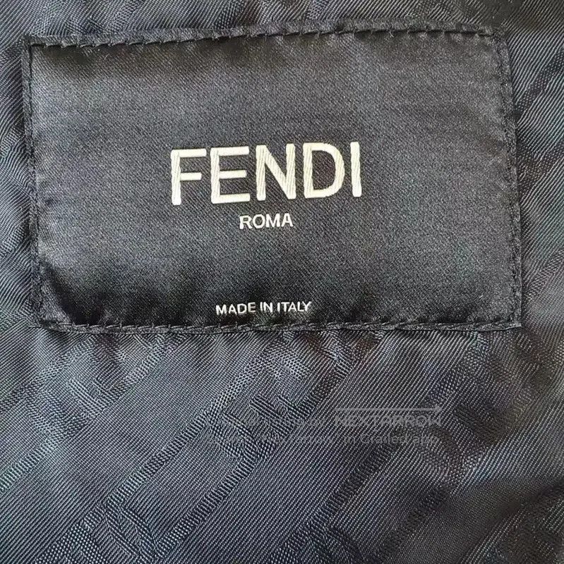 Fendi Fendi Cream Wool Men's Jacket . Size US S / EU 44-46 / 1 - 3 Thumbnail