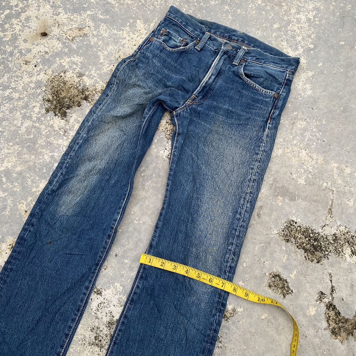 45rpm × If Six Was Nine × Japanese Brand vintage 45rpm faded denim jeans Size US 28 / EU 44 - 16 Thumbnail