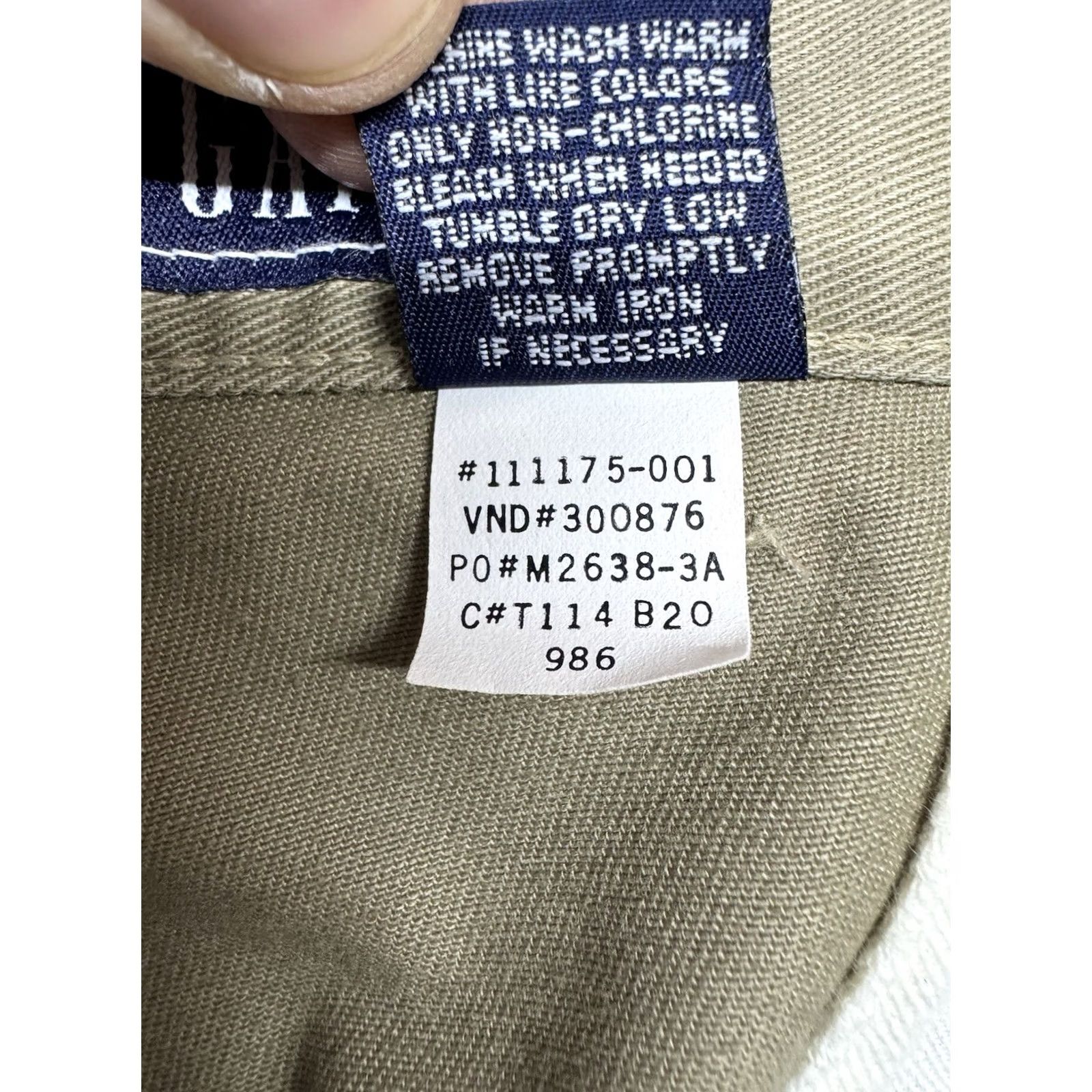 Gap VINTAGE GAP Pants Chino Men's Beige 46x28 Wide Leg Loose Grunge Skater Y2K Size US 30 / EU 46 - 3 Thumbnail