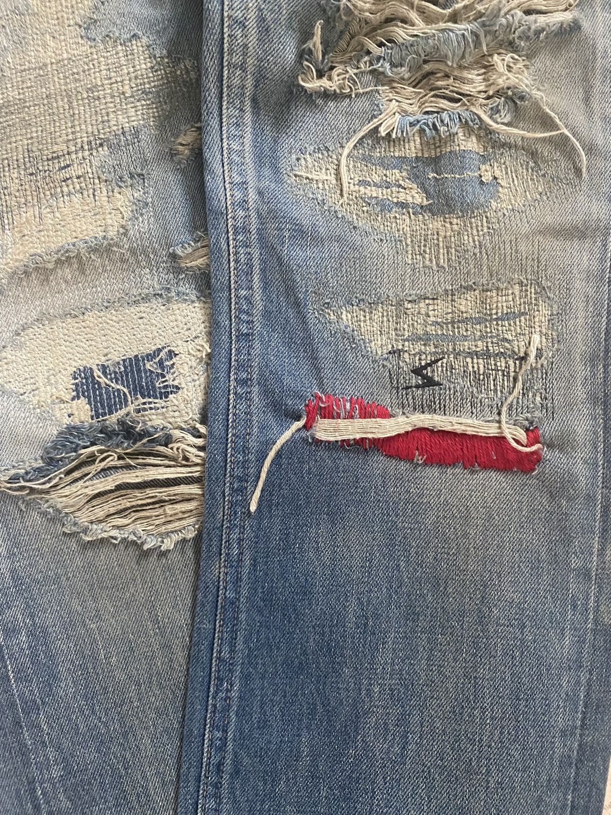 Undercover Undercover Red yarn 68 denim Size US 32 / EU 48 - 7 Thumbnail