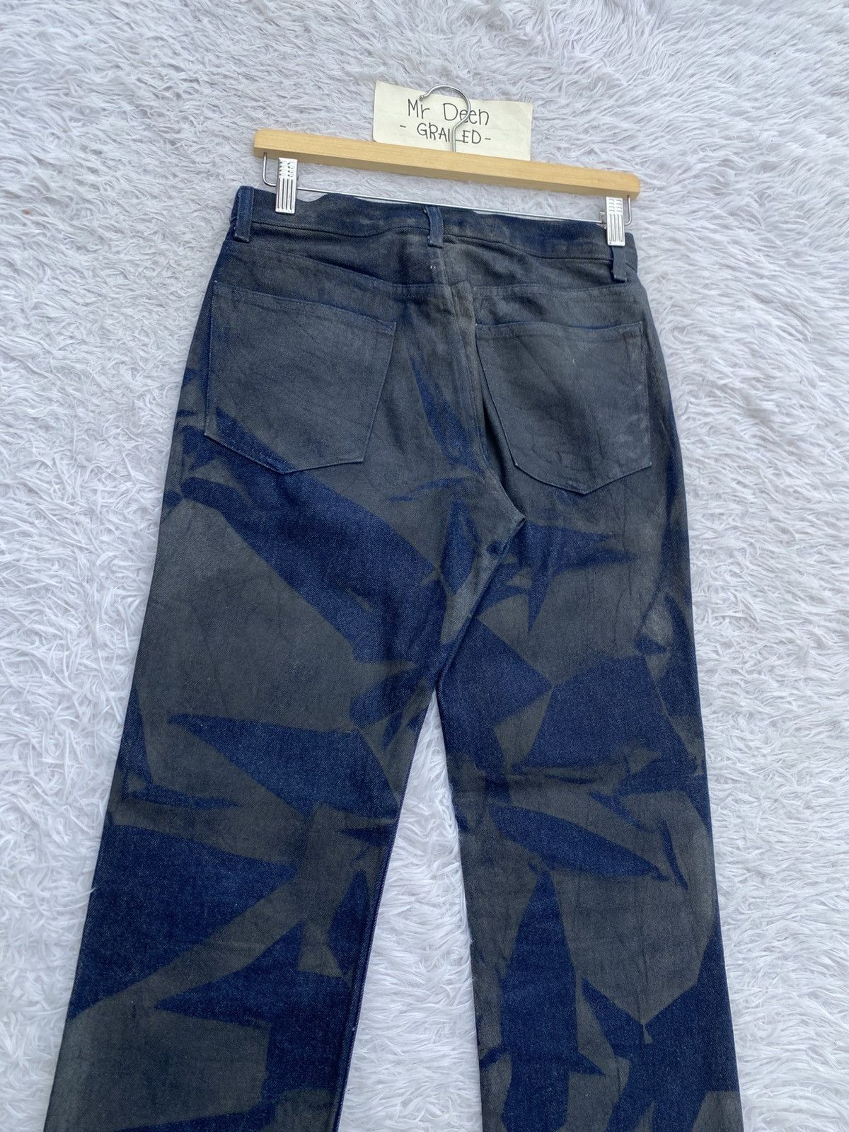 Mossimo MASSIMO Rare Design Pattern Blue Jeans/Denim Size US 28 / EU 44 - 21 Thumbnail