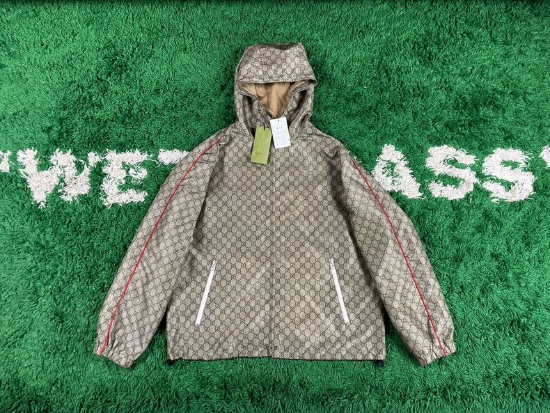 Gucci Gucci x Kai Bear Logo Zip Jacket - dmc Size US M / EU 48-50 / 2 - 1 Thumbnail