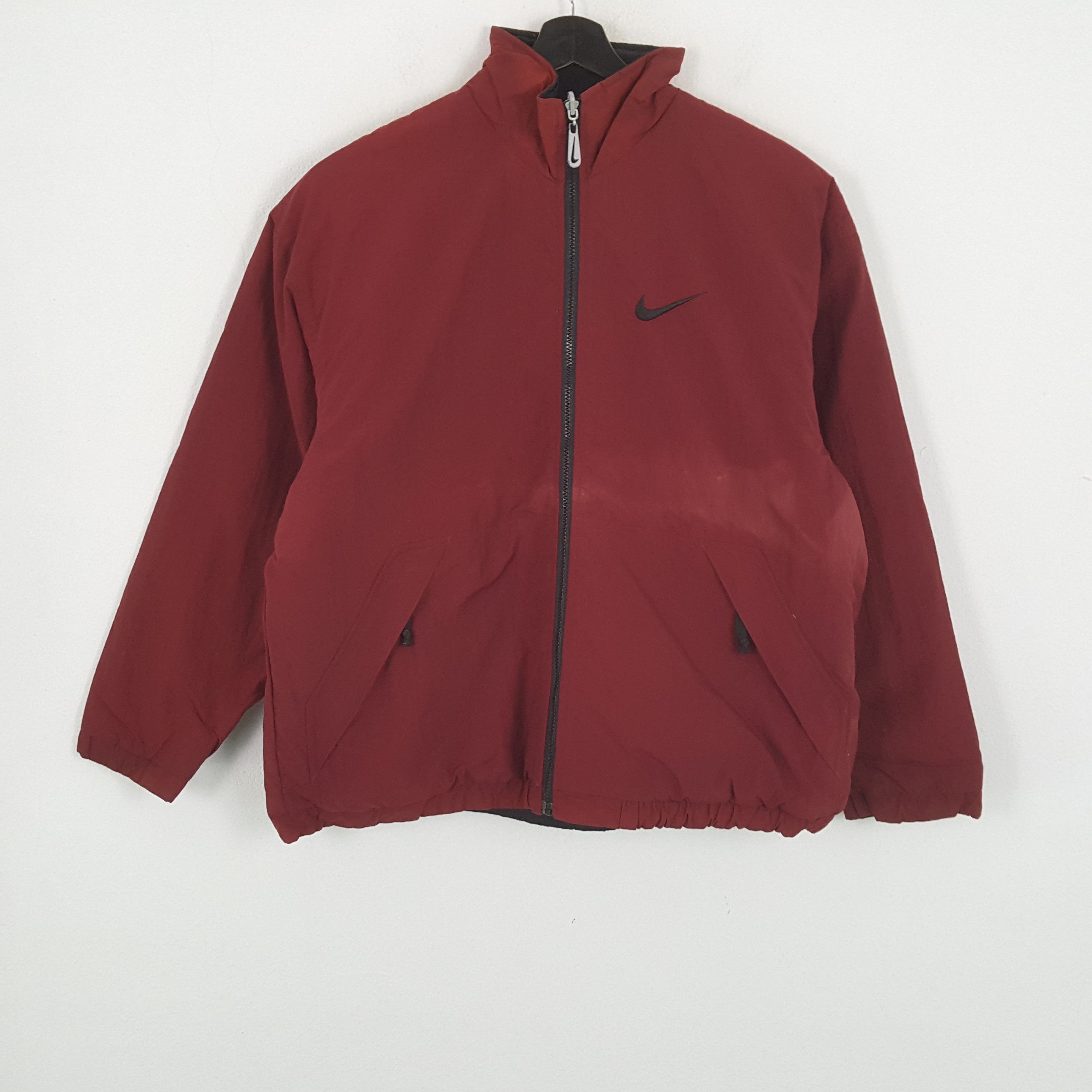Nike × Vintage Nike Reversible Jacket Big Logo Design Size US XL / EU 56 / 4 - 3 Thumbnail