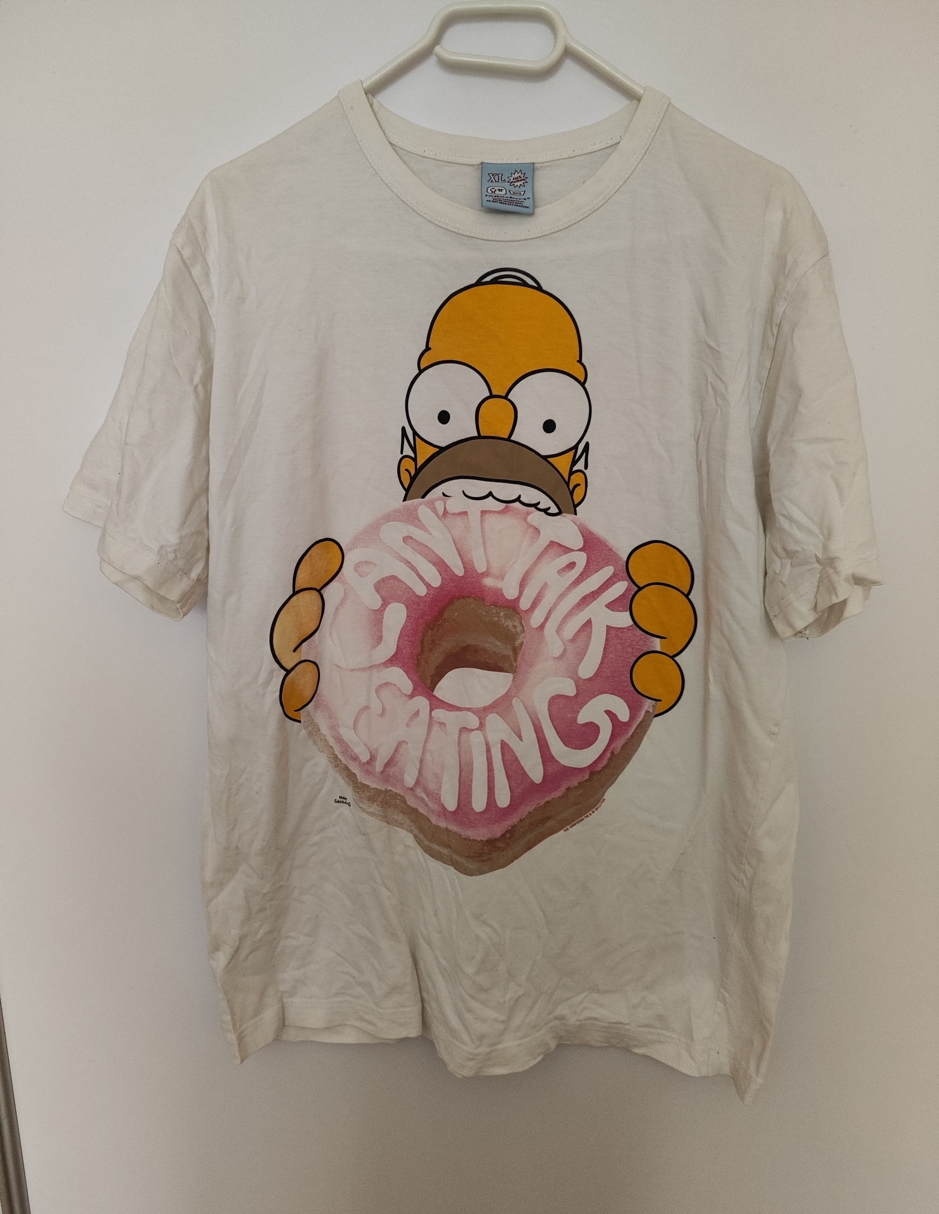 The Simpsons × Vintage “Homer Simpson Donut Tee 2013 – Logoshirt Vintage” Size US XL / EU 56 / 4 - 3 Thumbnail